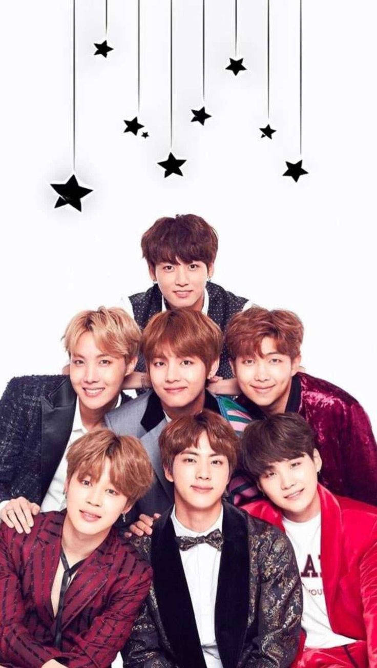 Bts Group Cute HD Wallpaper
