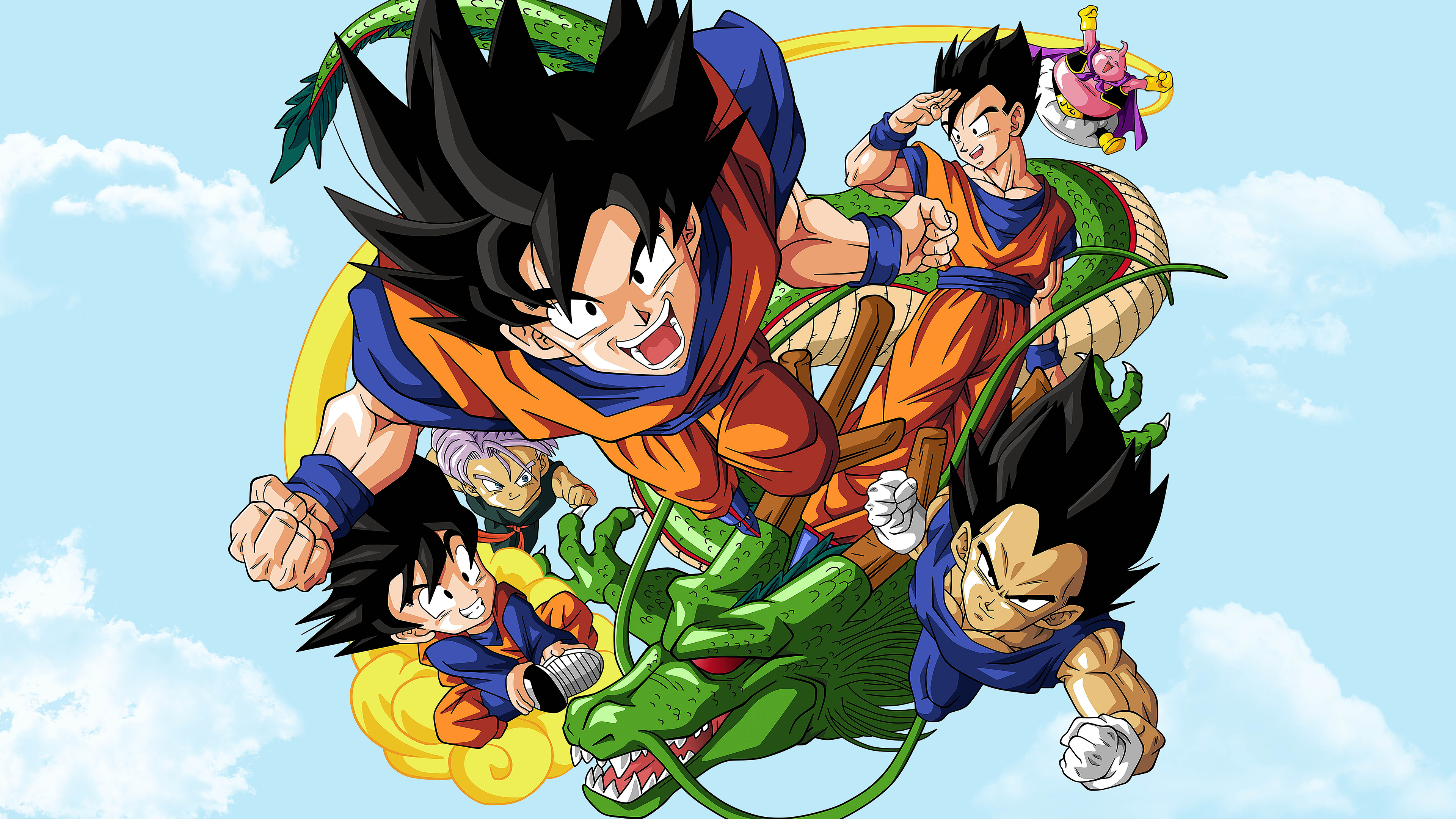 Dragon Ball Z Desktop Wallpaper 4K