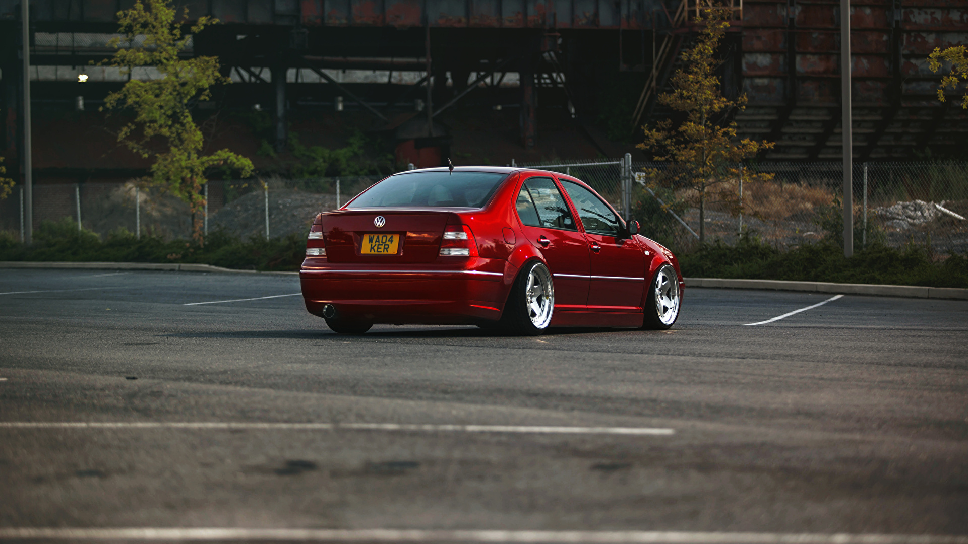 image Volkswagen jetta MK4 Parking Red