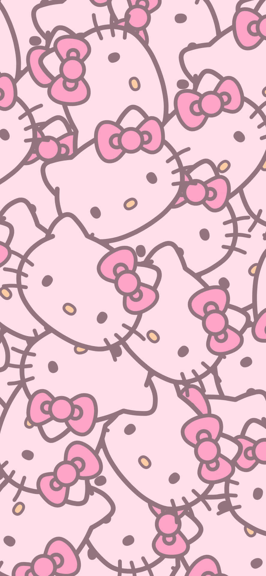 Purple Hello Kitty Wallpaper