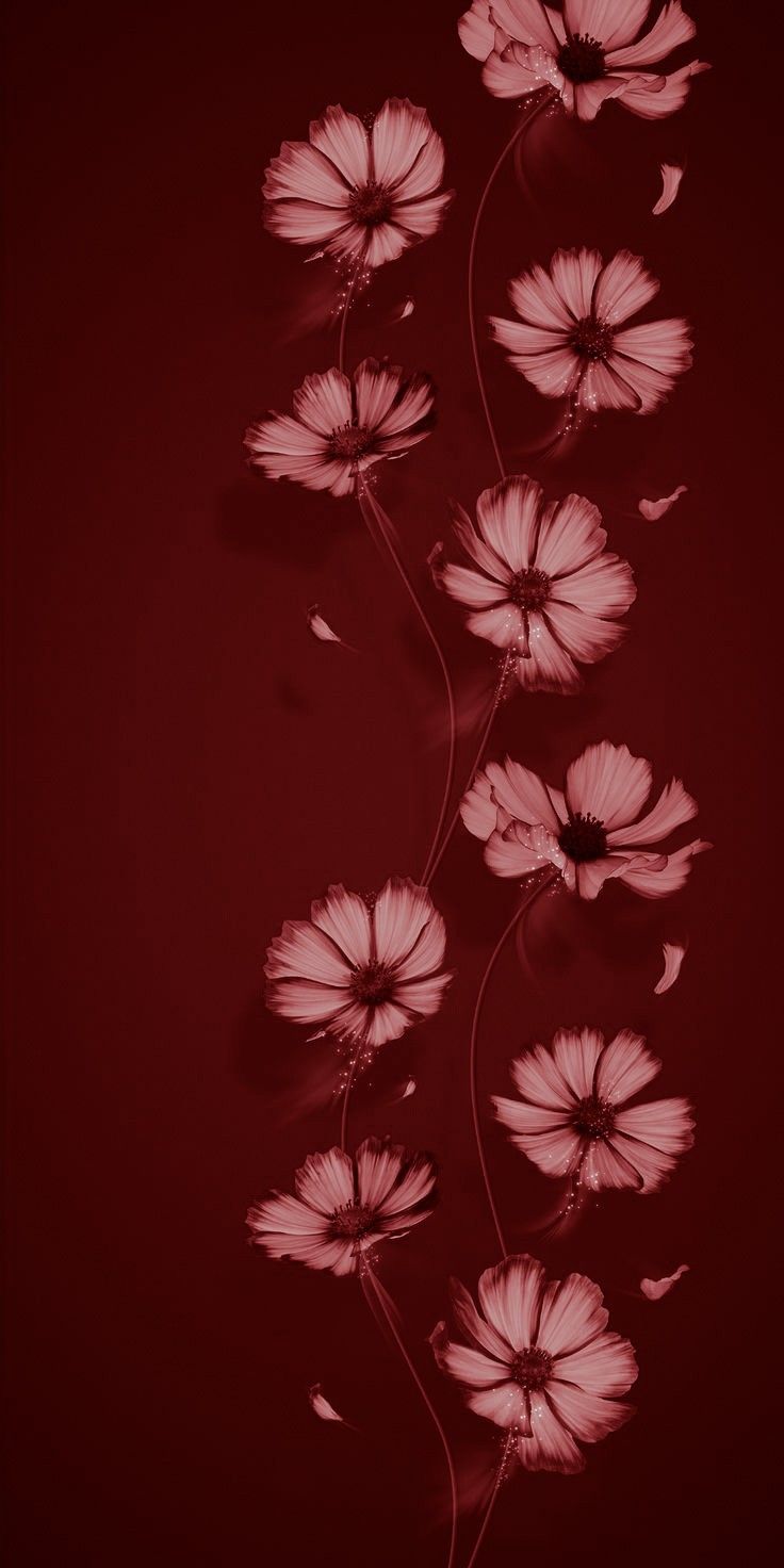 Floral boder wallpaper, phone cover