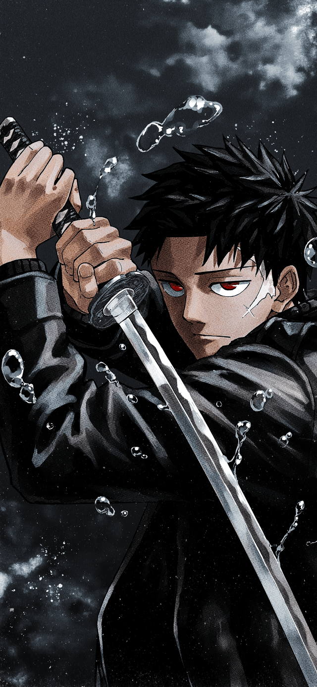 Kagura Bachi wallpaper (HQ), redraw