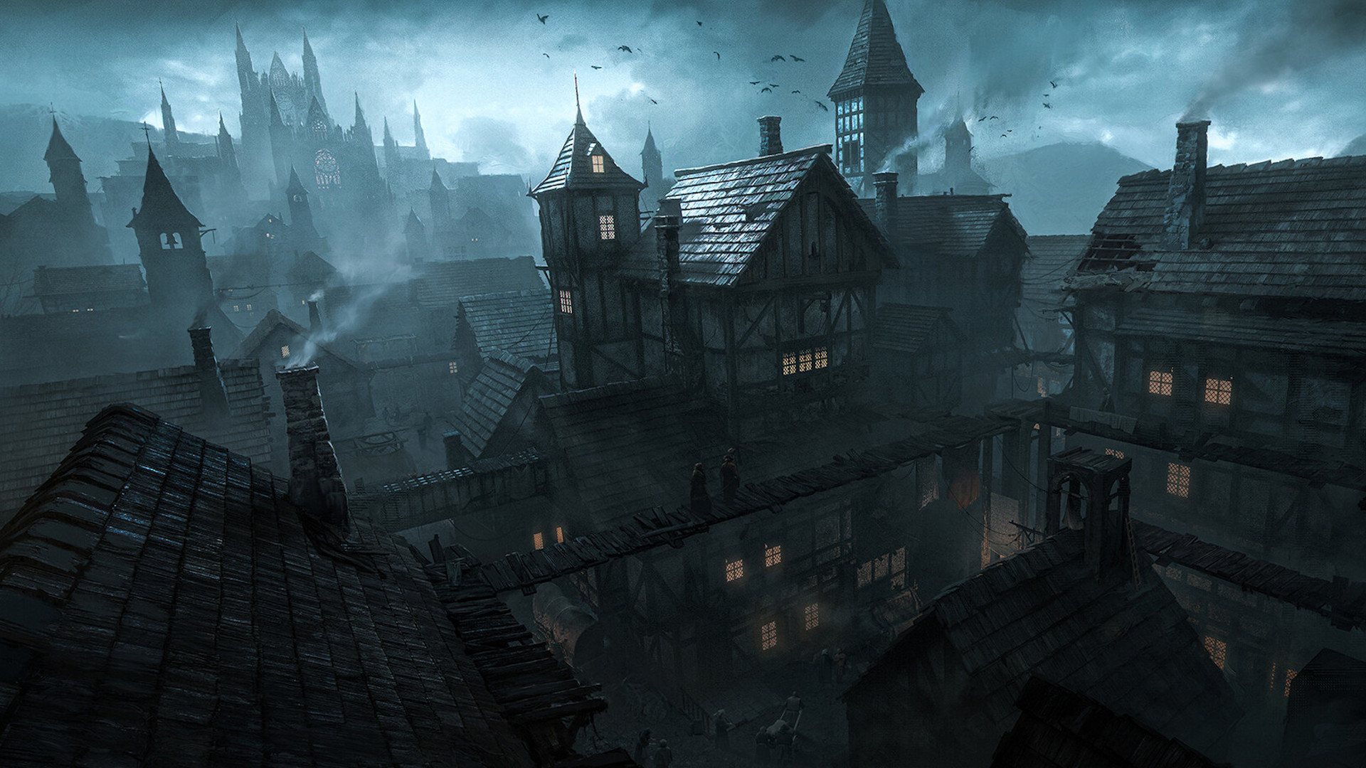 Medieval Town [1920x1080]