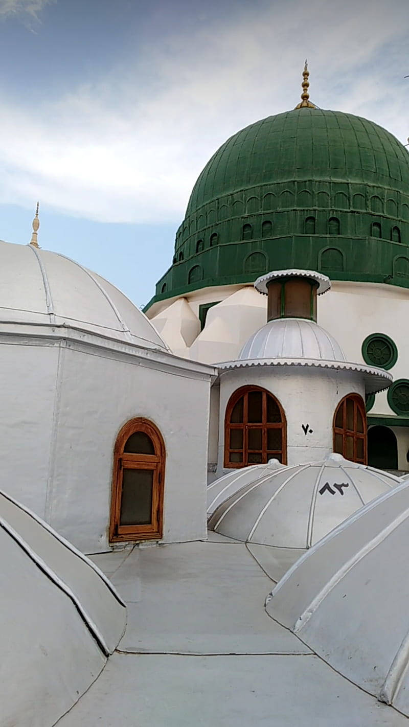 Download Madina Sharif Roof Wallpaper