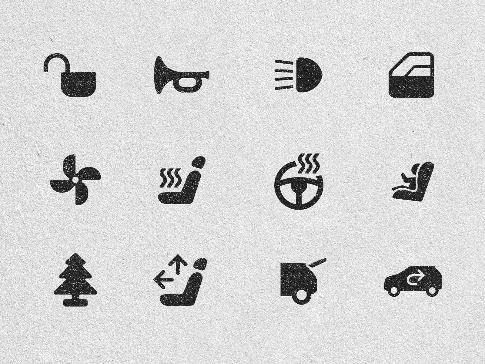 Car Icon & Symbols