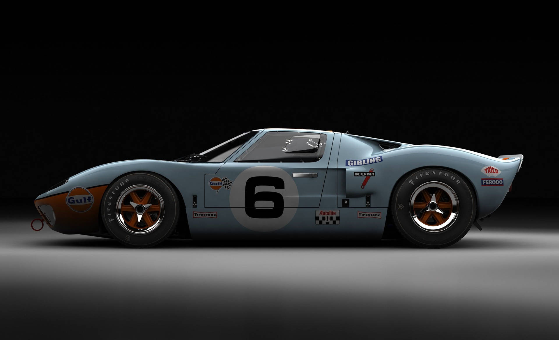 Pristine 1969 Ford Gt40 Icon Of