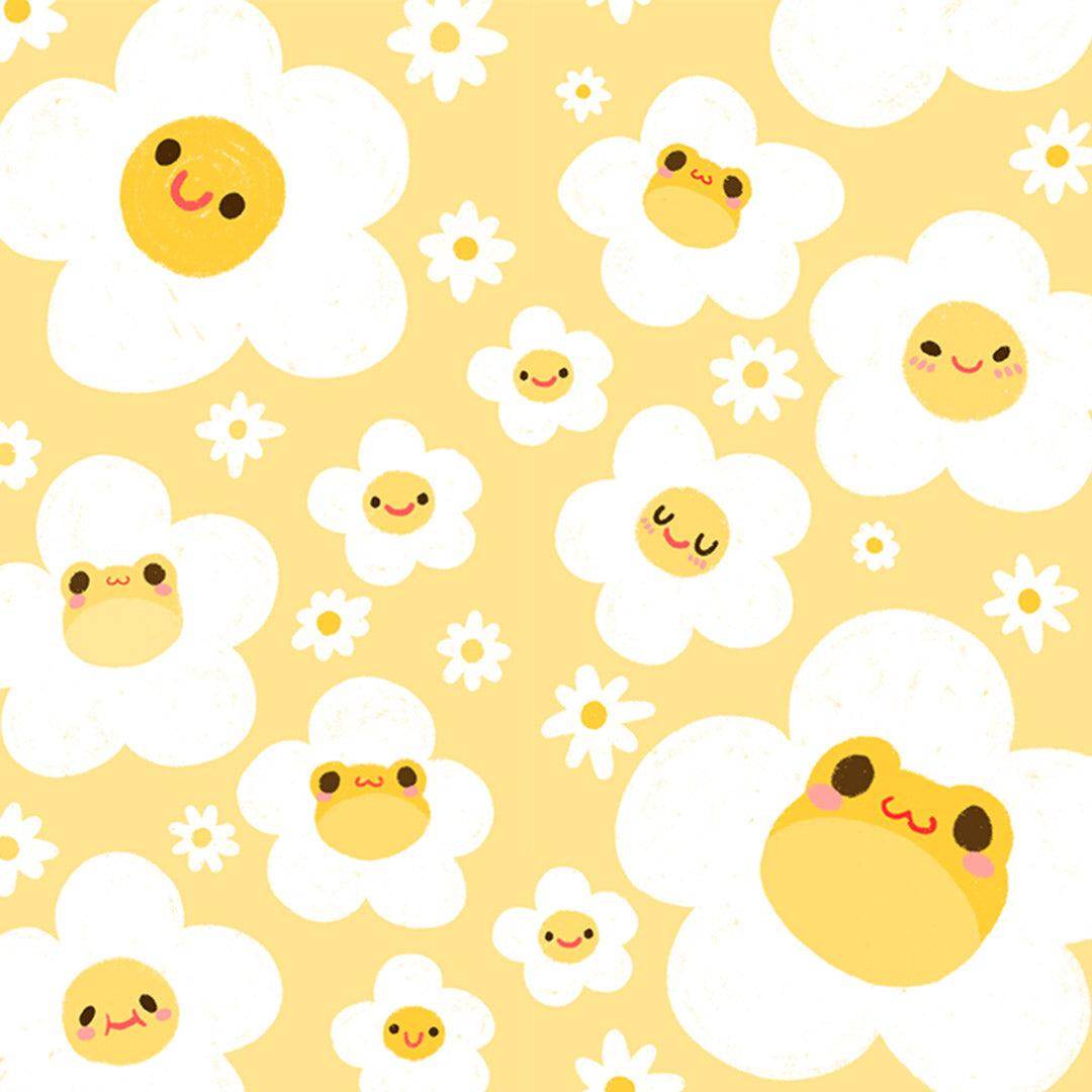 Daisy Digital Wallpaper. Free