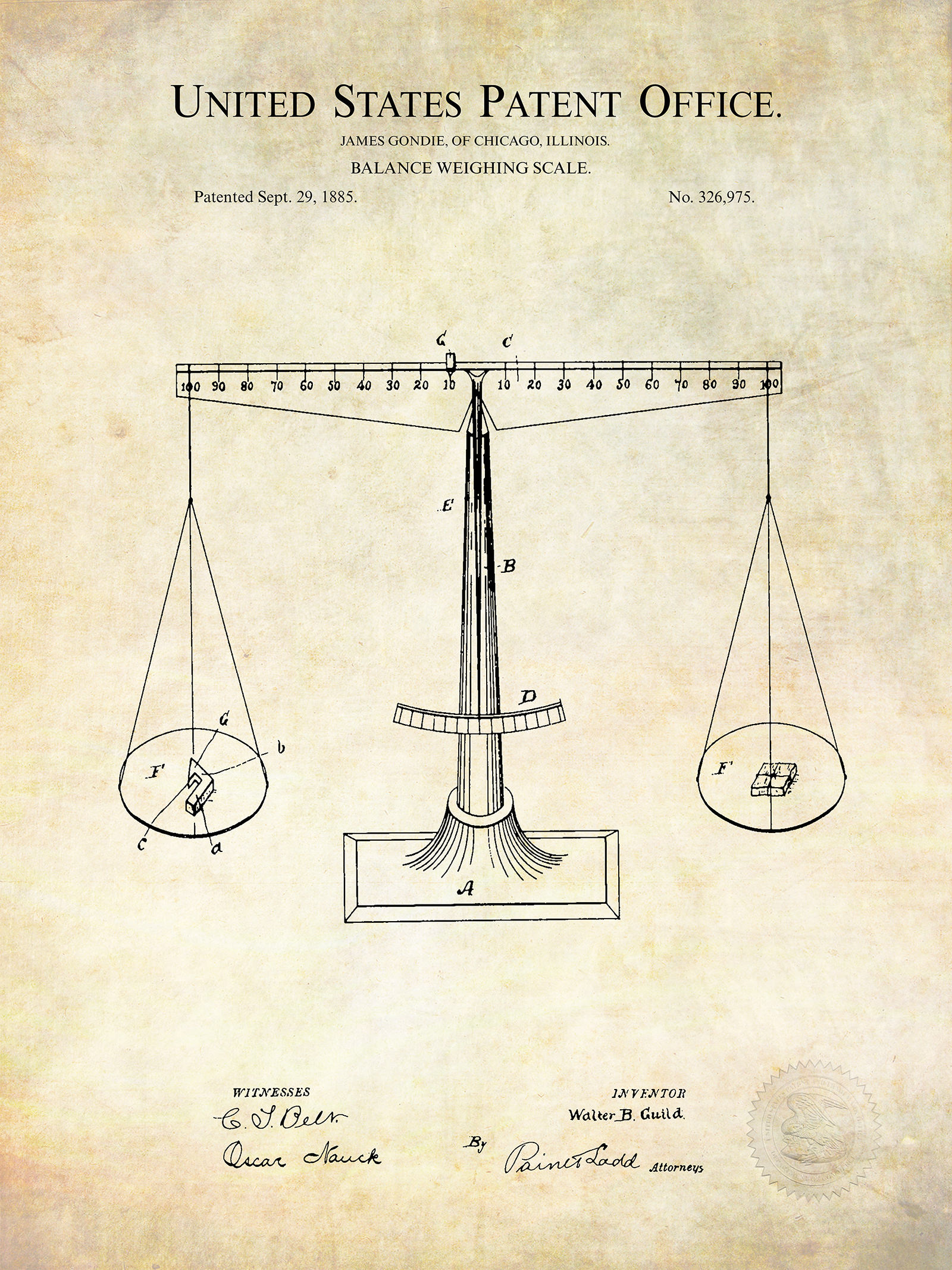 Justice Collection. Vintage Court Patents