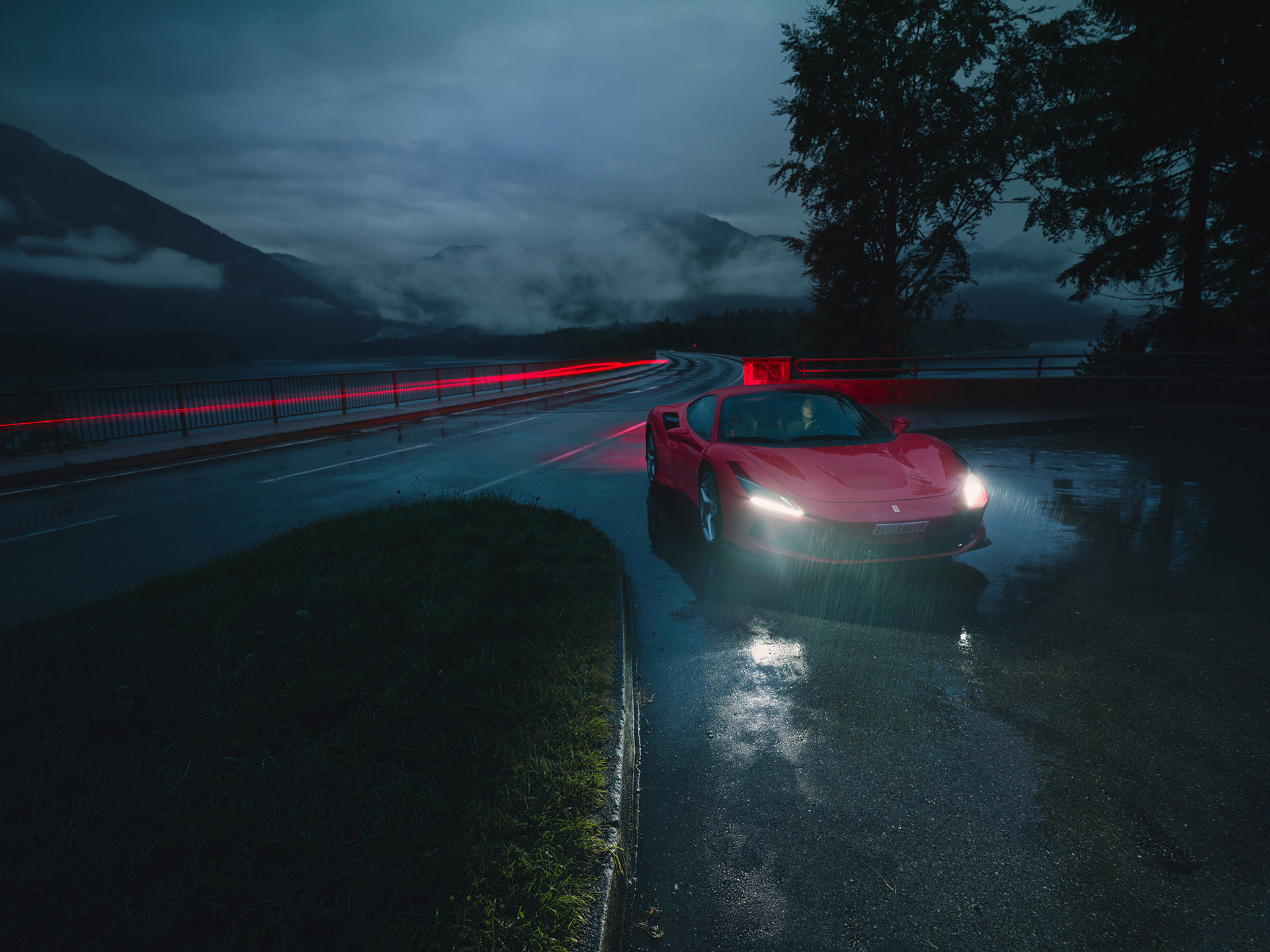 Ferrari F8 Wallpaper