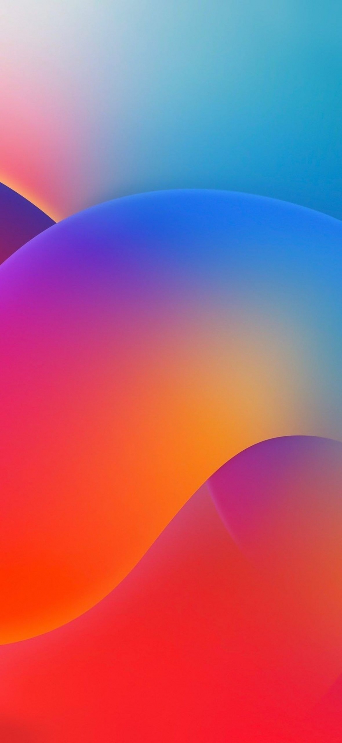 iOS 17 Wallpaper Colorful Gradient