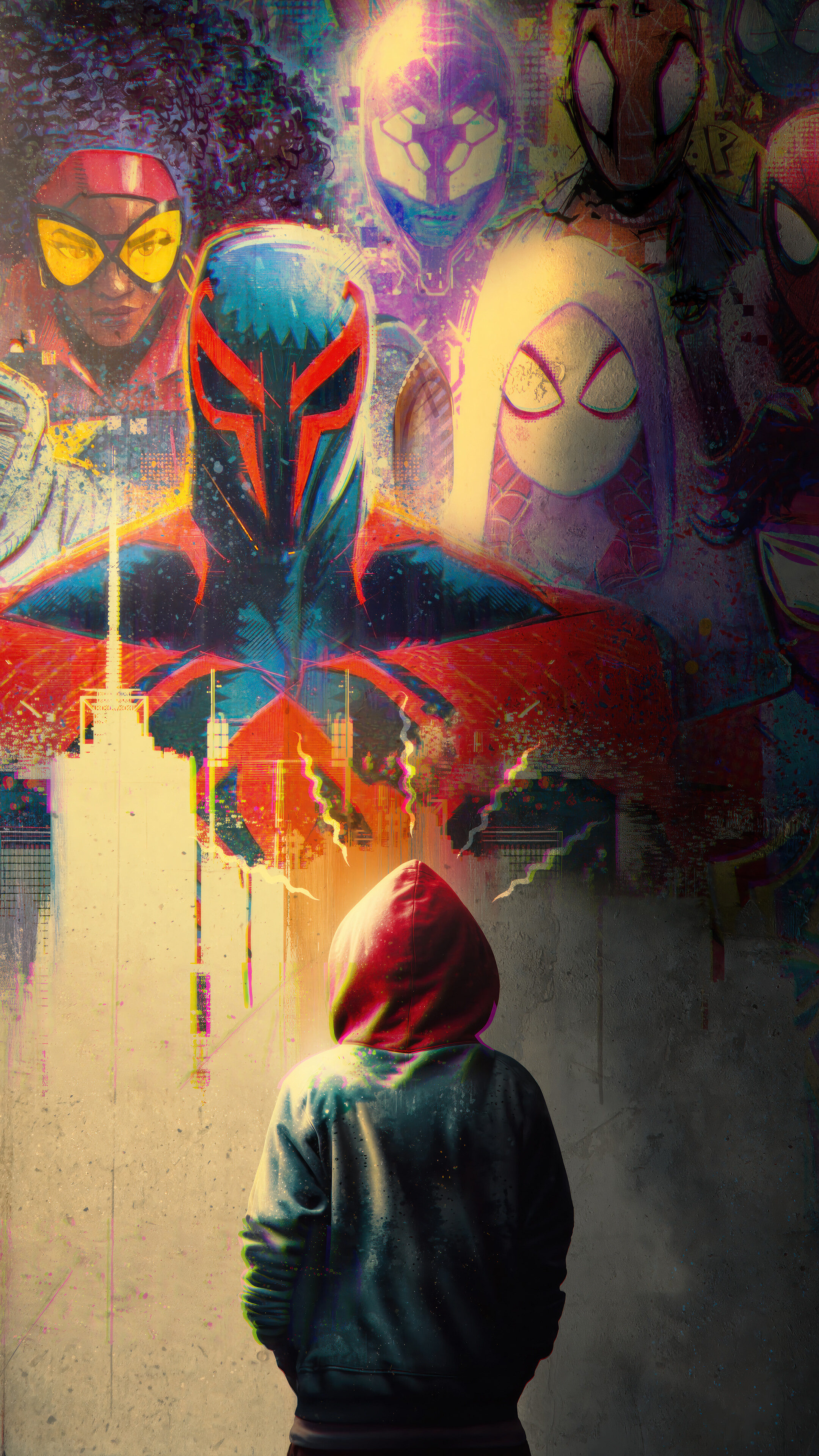 Miles Morales 4K Wallpaper iPhone