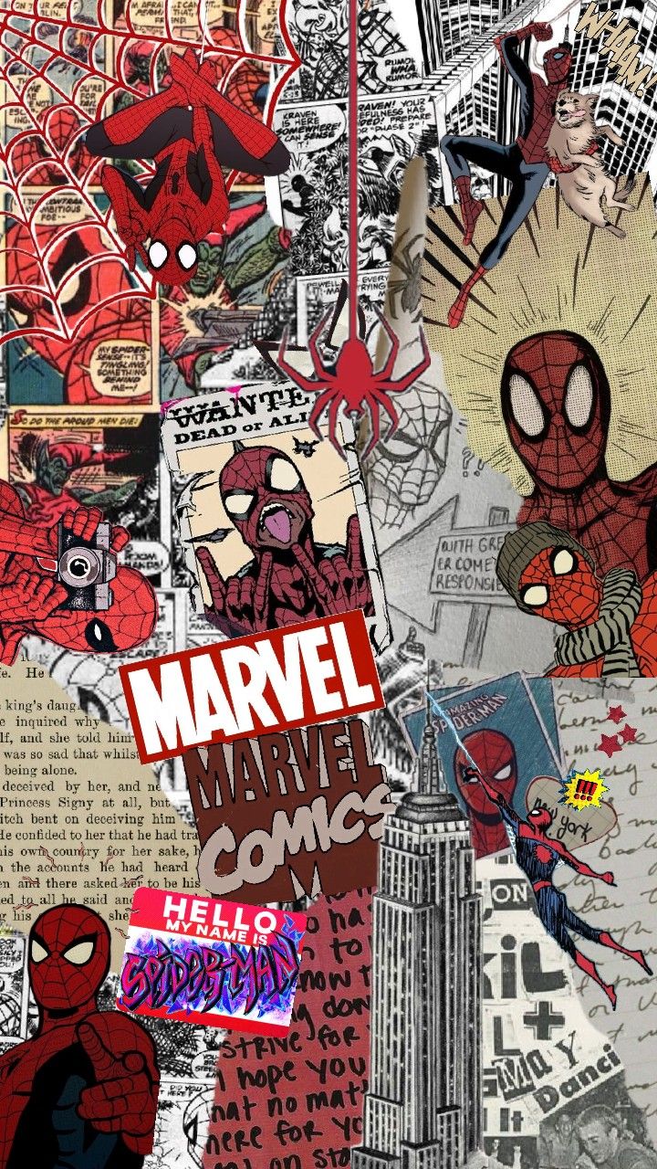 Spiderman lockscreen, Spiderman artwork