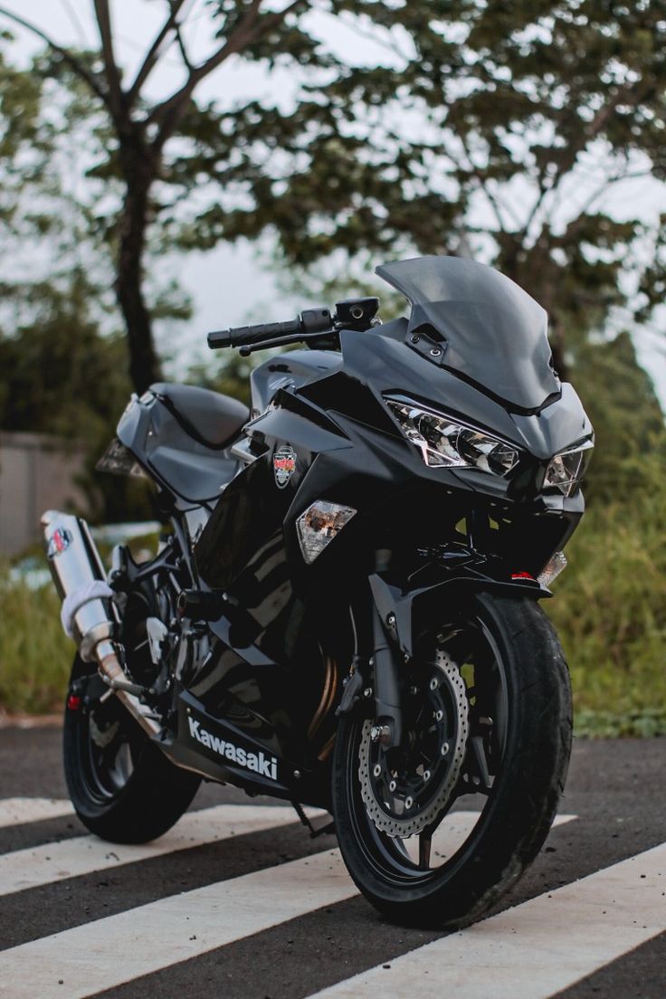 New Ninja 250 fi 2018 wallpaper