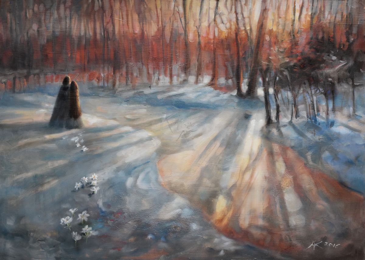 Beren and Lúthien / Canvas