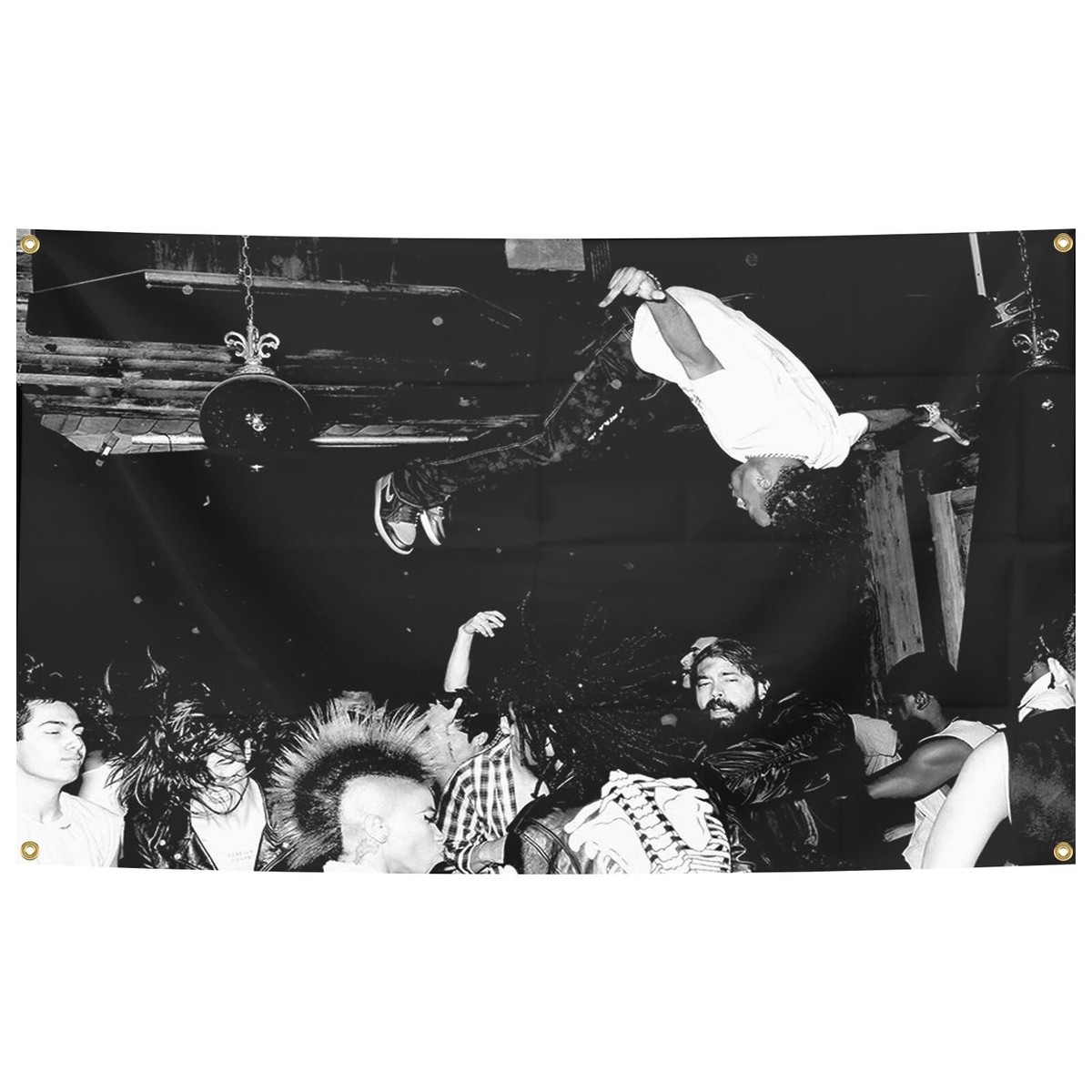 Die Lit Album Cover Flag Banner 3x5Fts