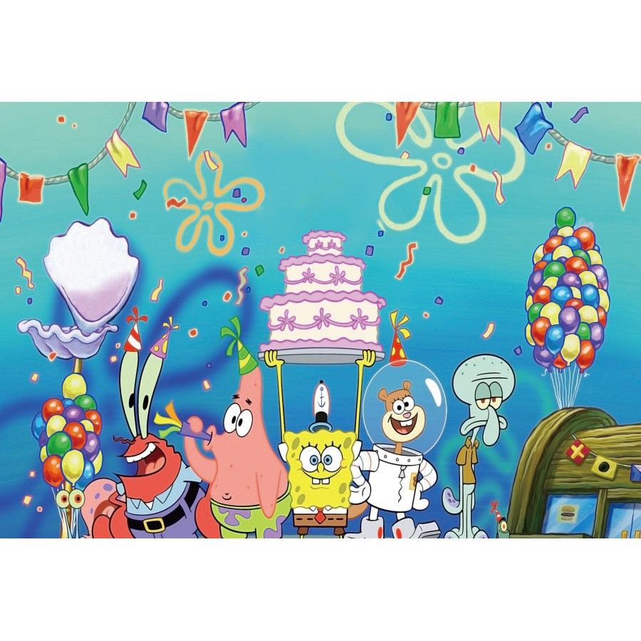 Spongebob birthday wallpaper