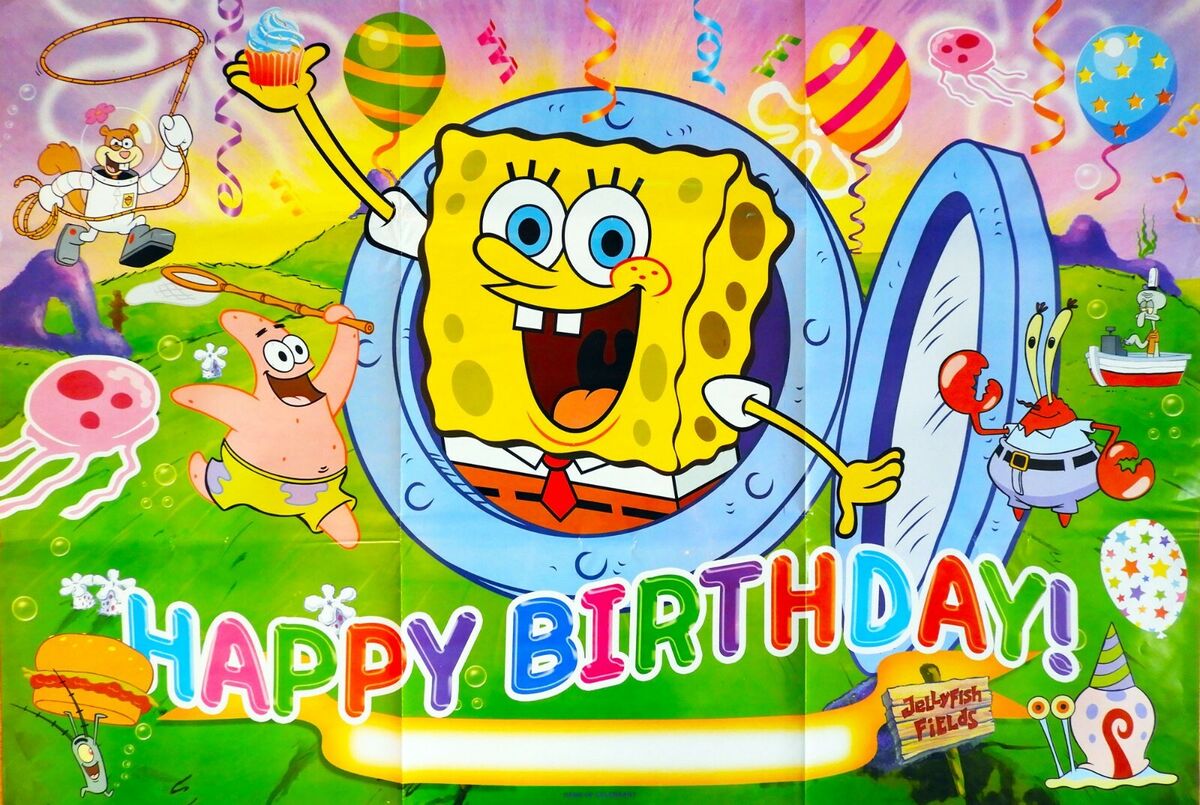 HAPPY BIRTHDAY POSTER BANNER