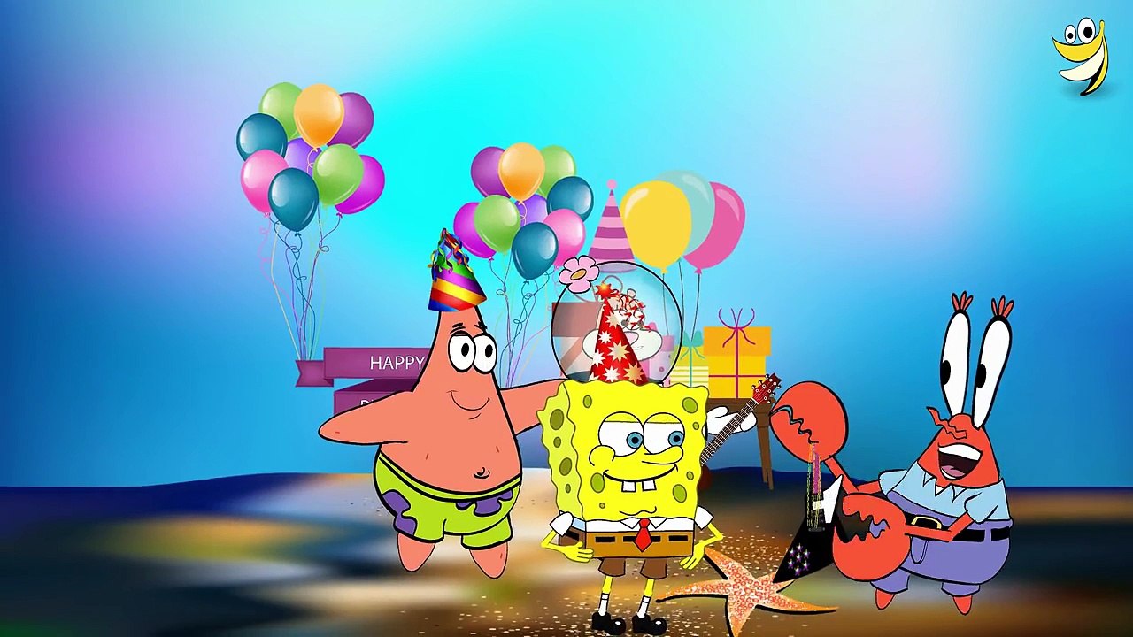 Spongebob Squarepants Happy Birthday