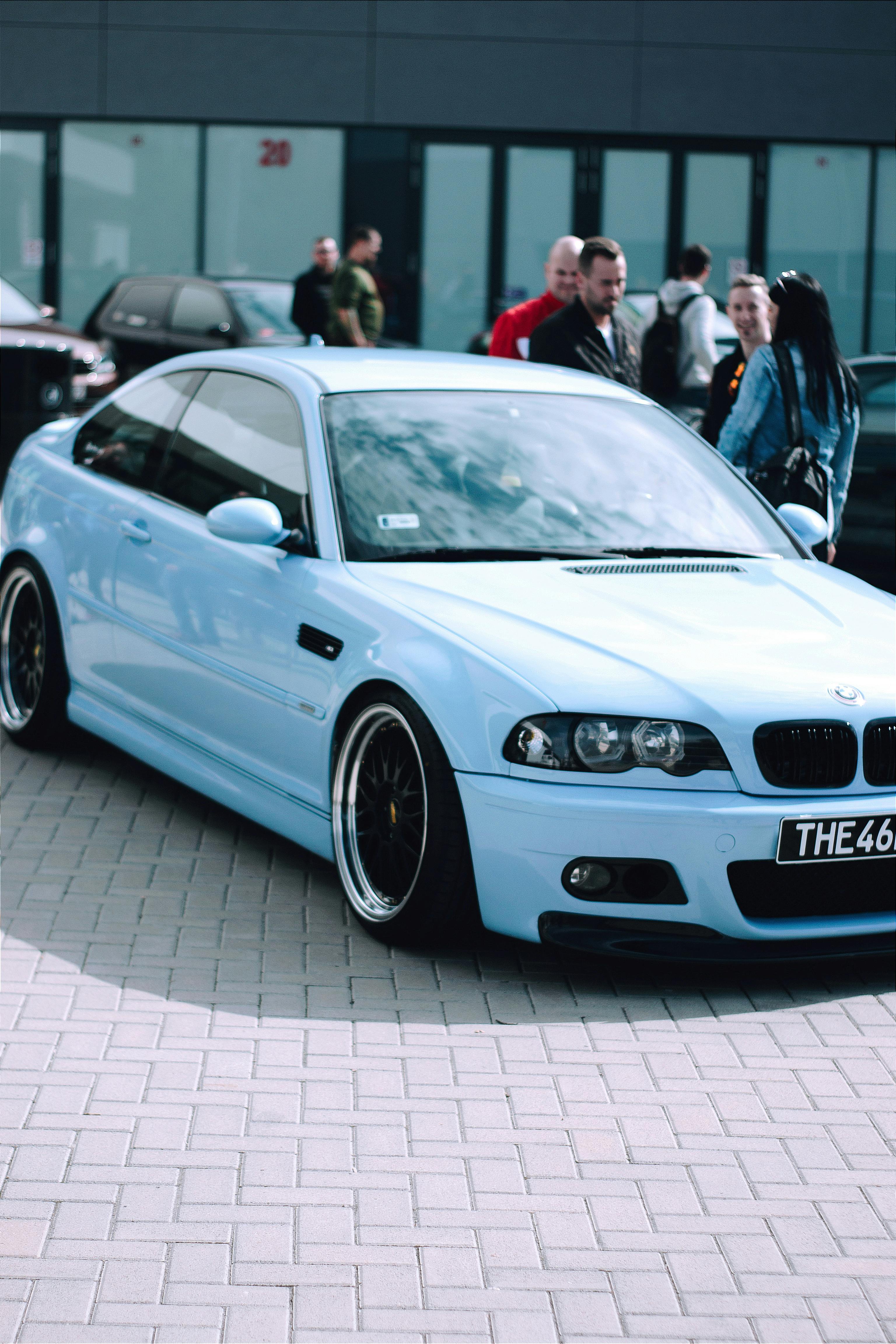 White BMW E46 M3 · Free