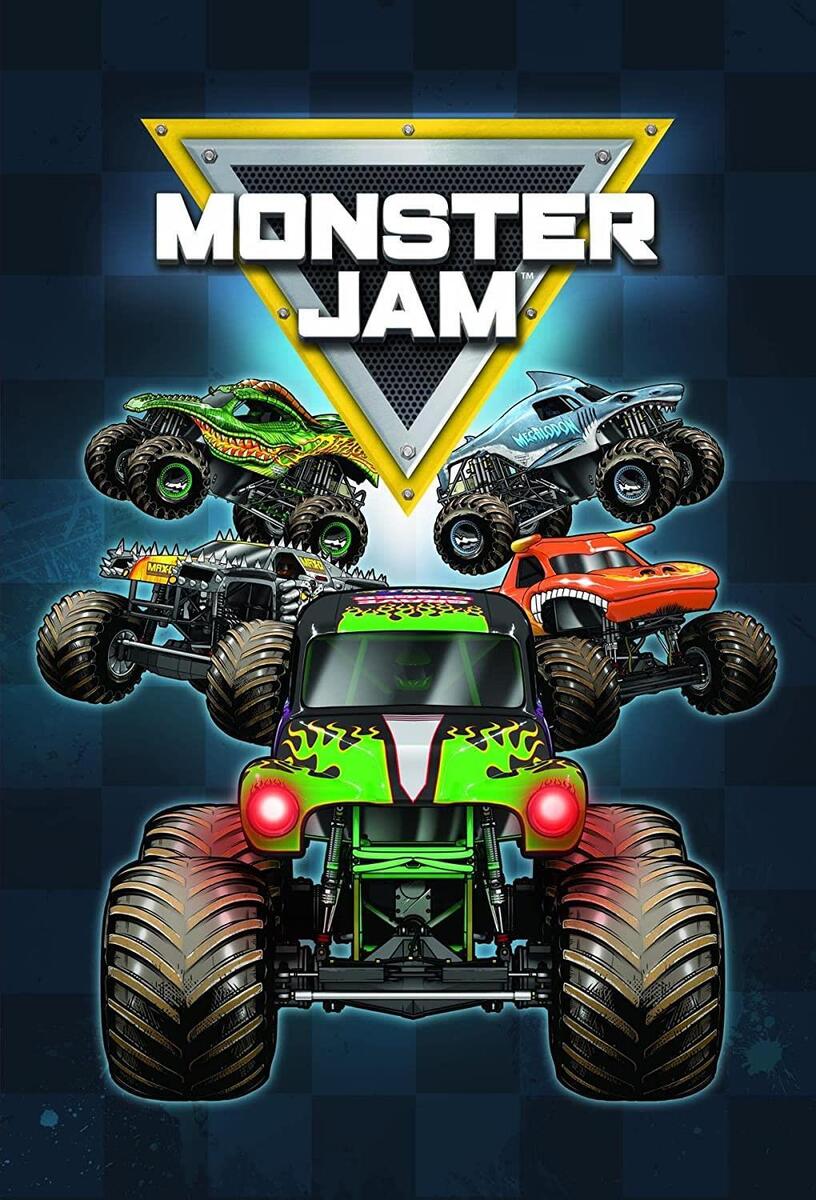 Monster Jam Fleece Blanket