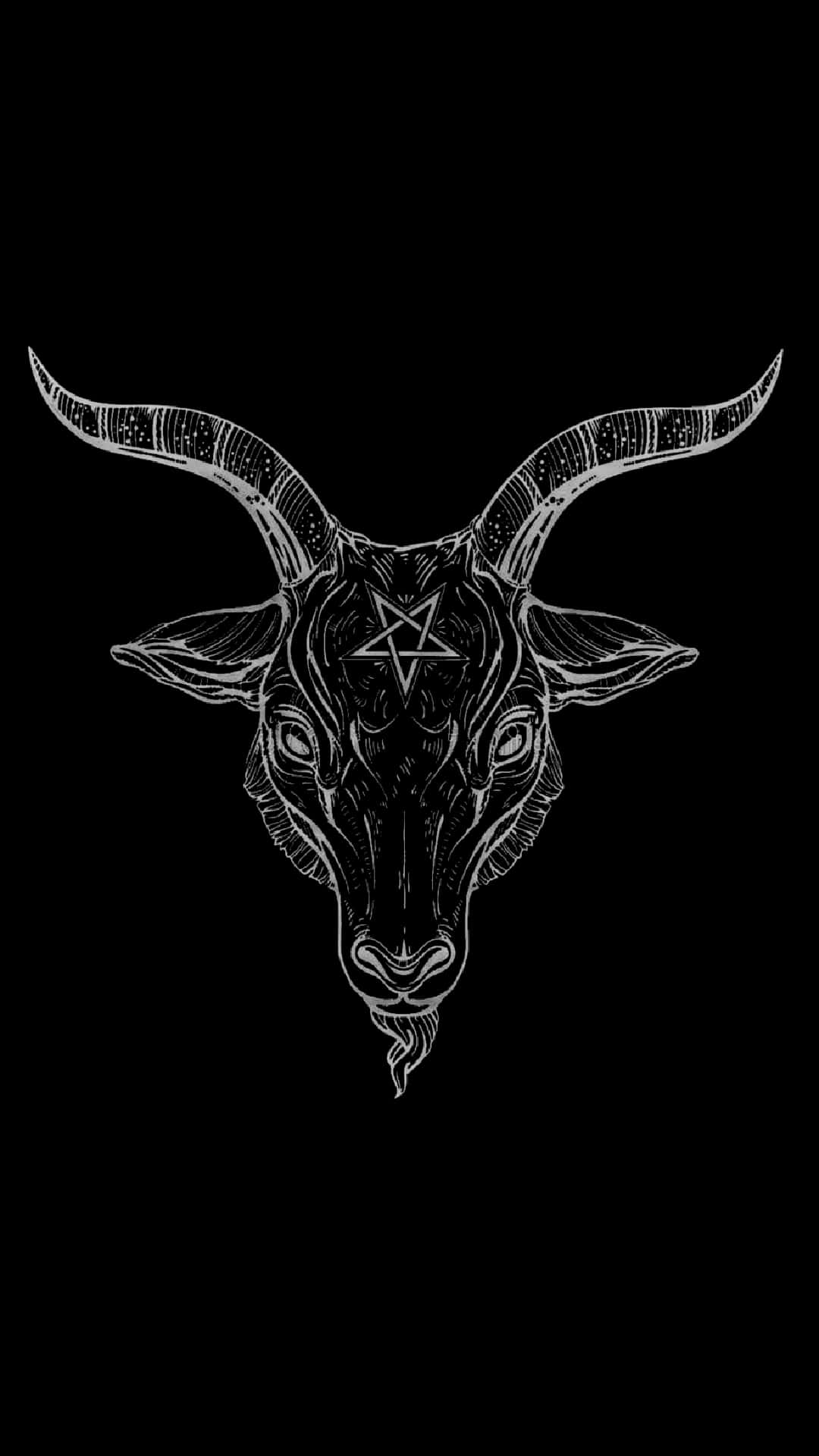 Download Edgy Black Aesthetic Goat