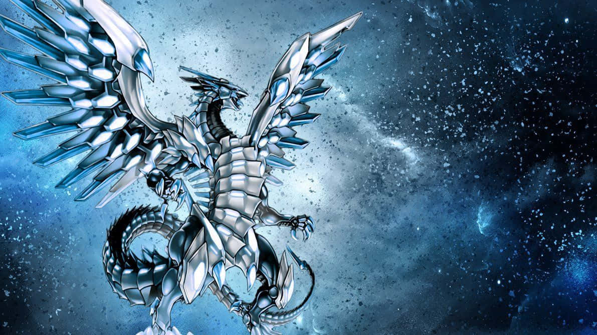 Blue Eyes White Dragon Wallpaper