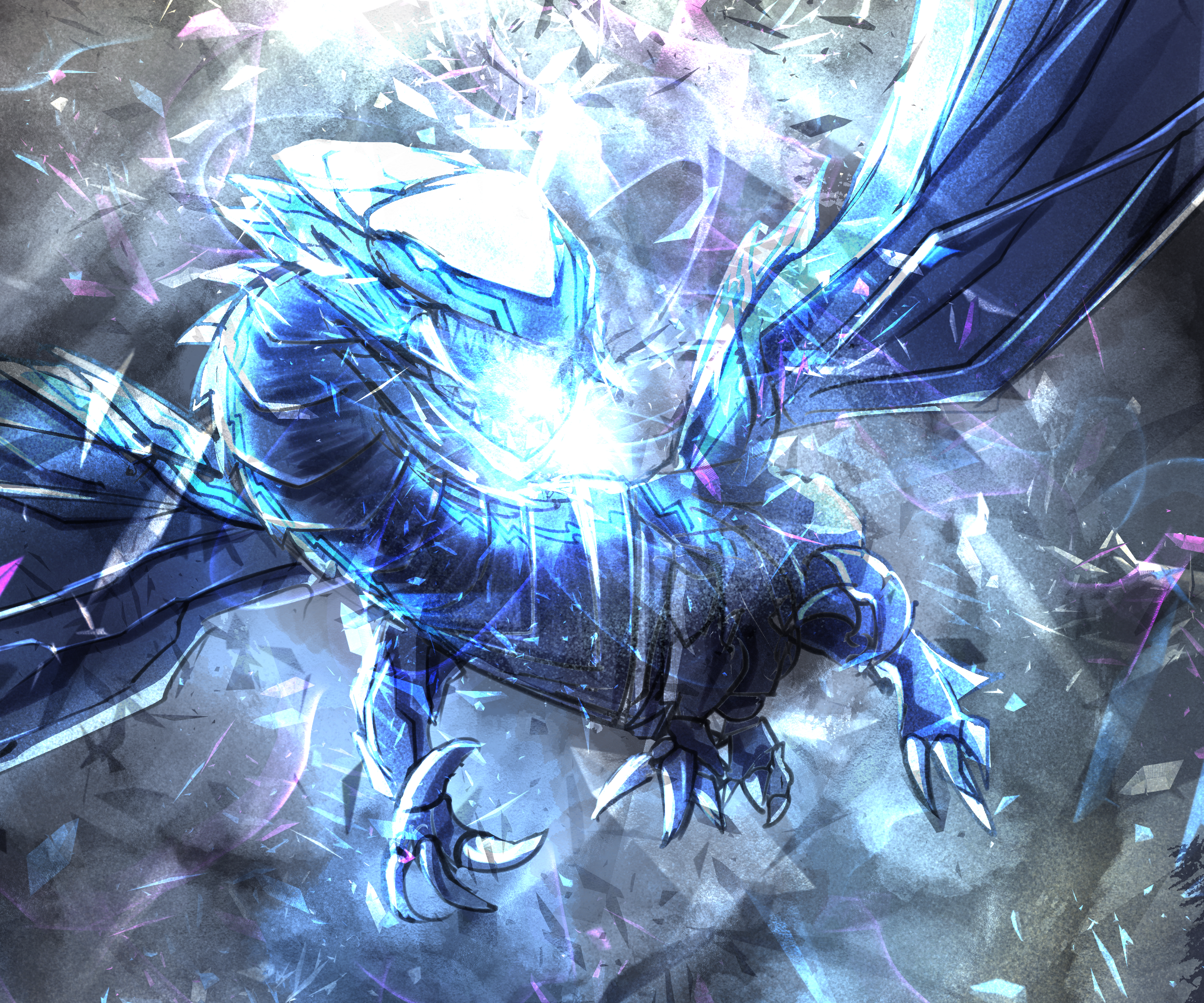 White Dragon Anime Yu Gi Oh! HD Wallpaper
