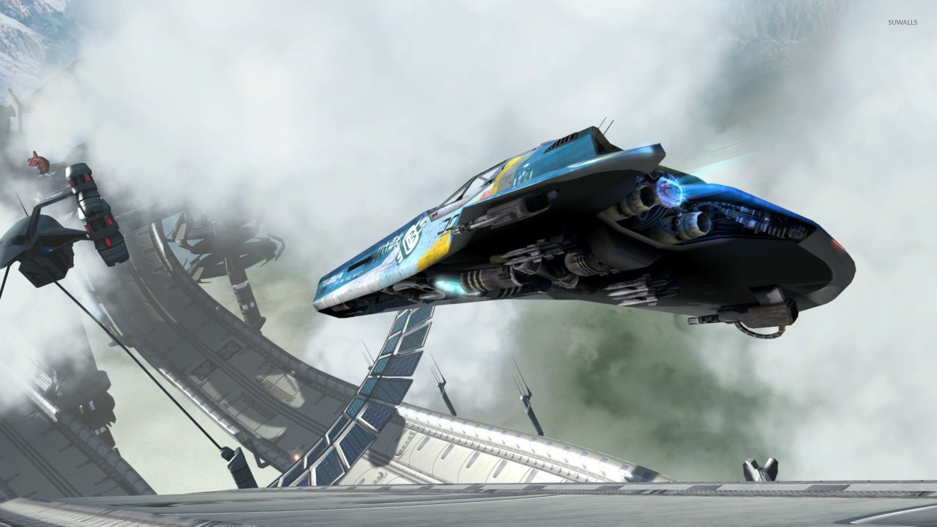Wipeout wallpaper wallpaper