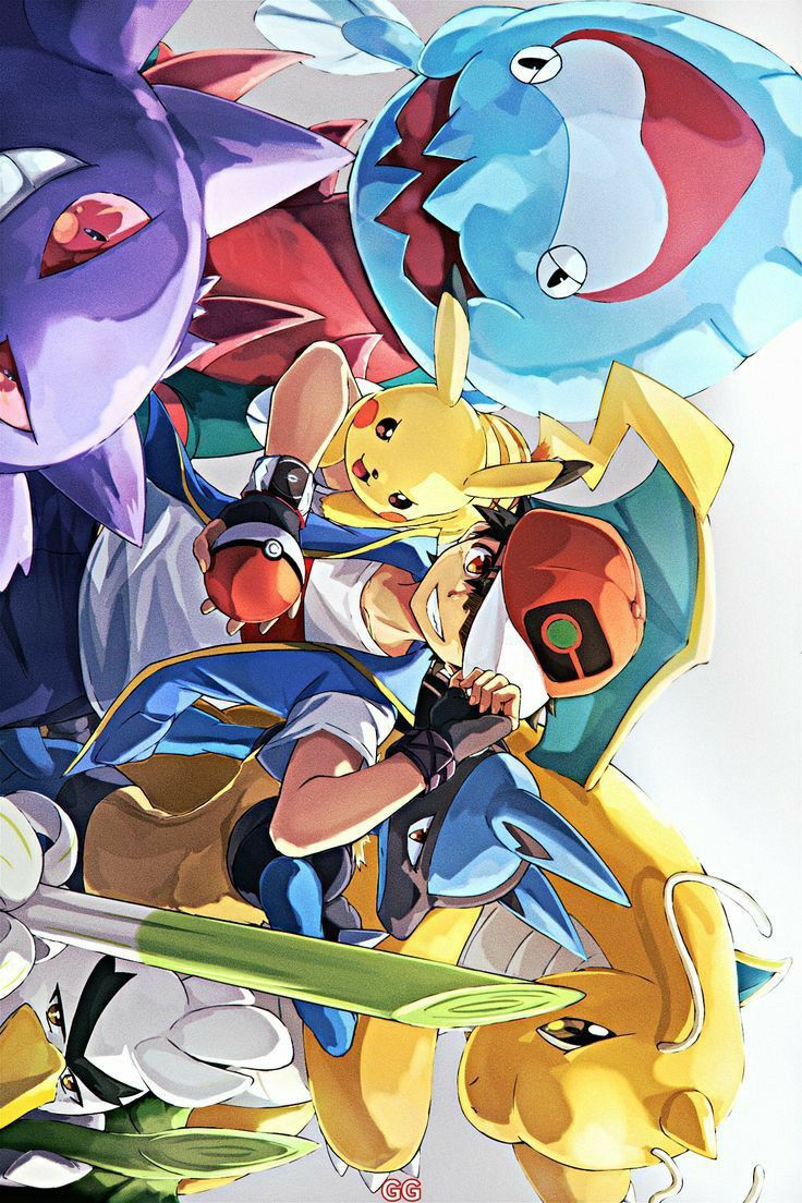 Ash's Galar Team Wallpaper