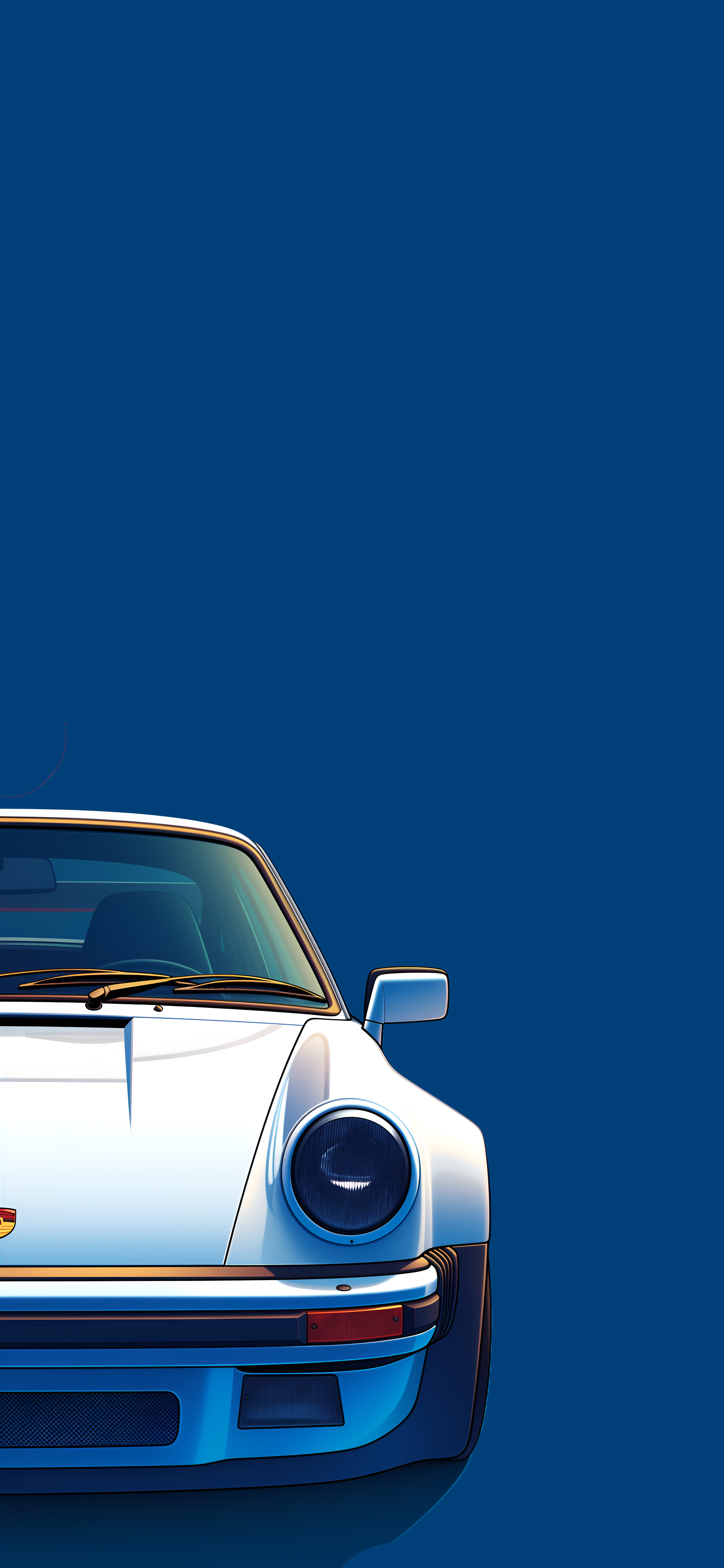 Porsche 911 Retro Matching Wallpaper