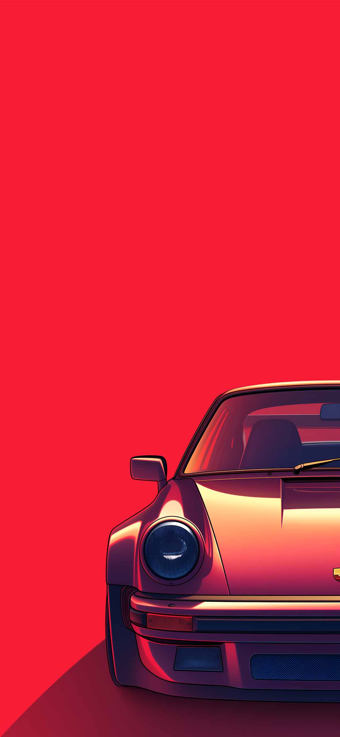 Porsche 911 Retro Matching Wallpaper