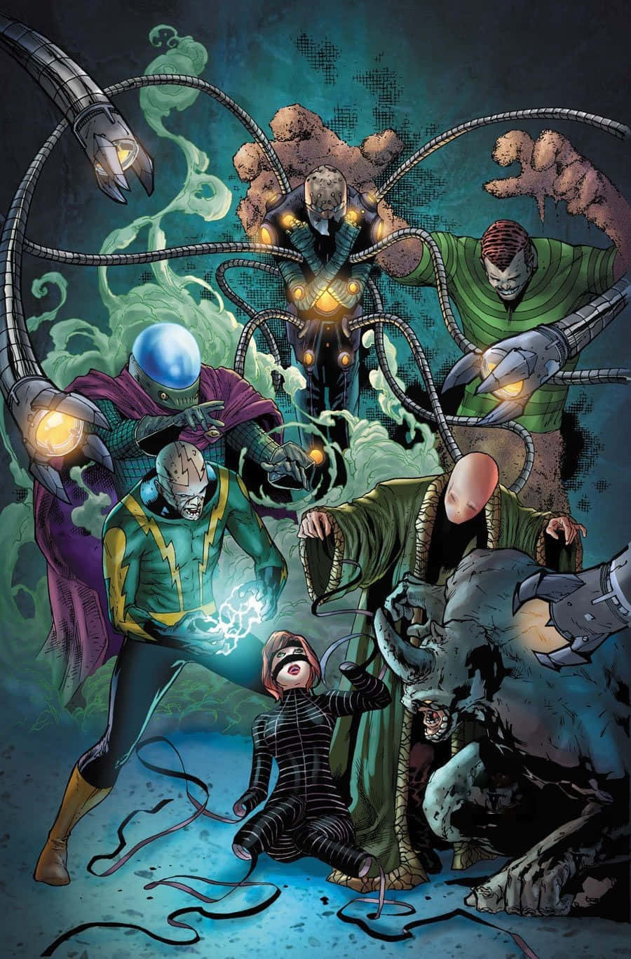 Download The Sinister Six: Ultimate Villains Of Spider Man Wallpaper