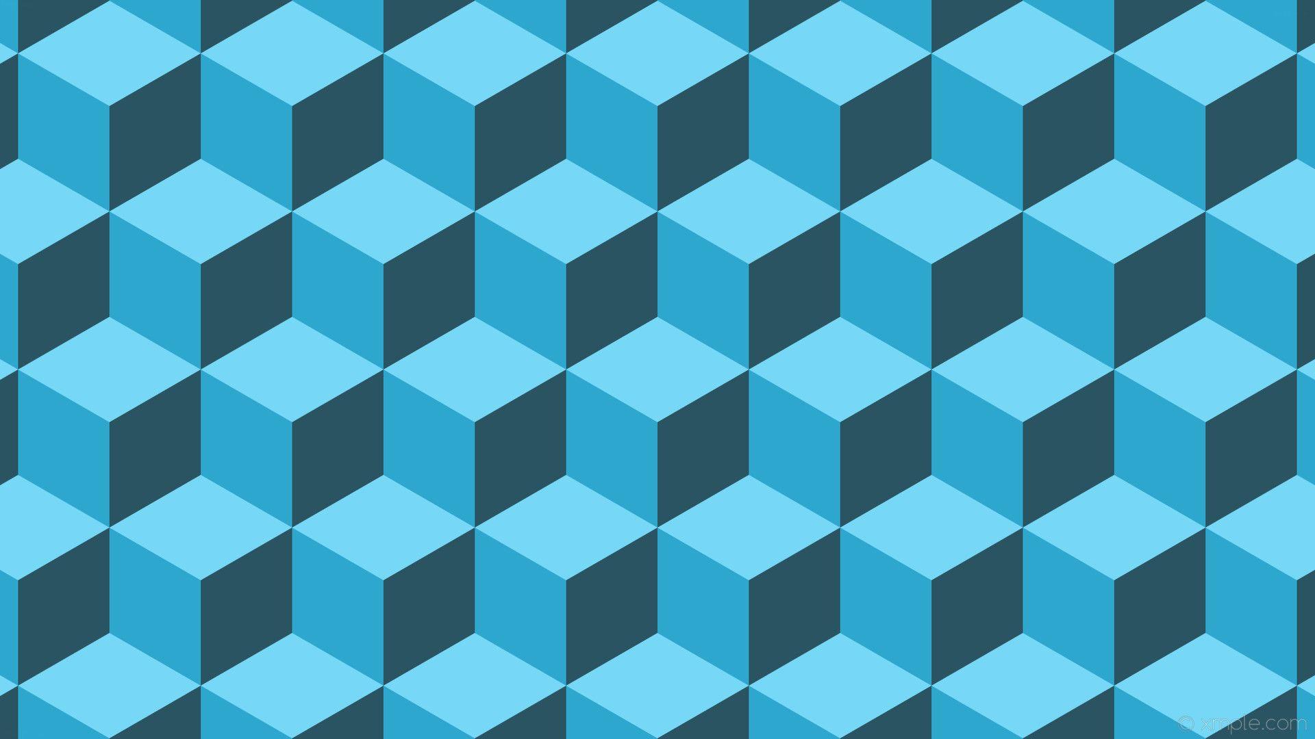 3D Cube Wallpaper Free Background