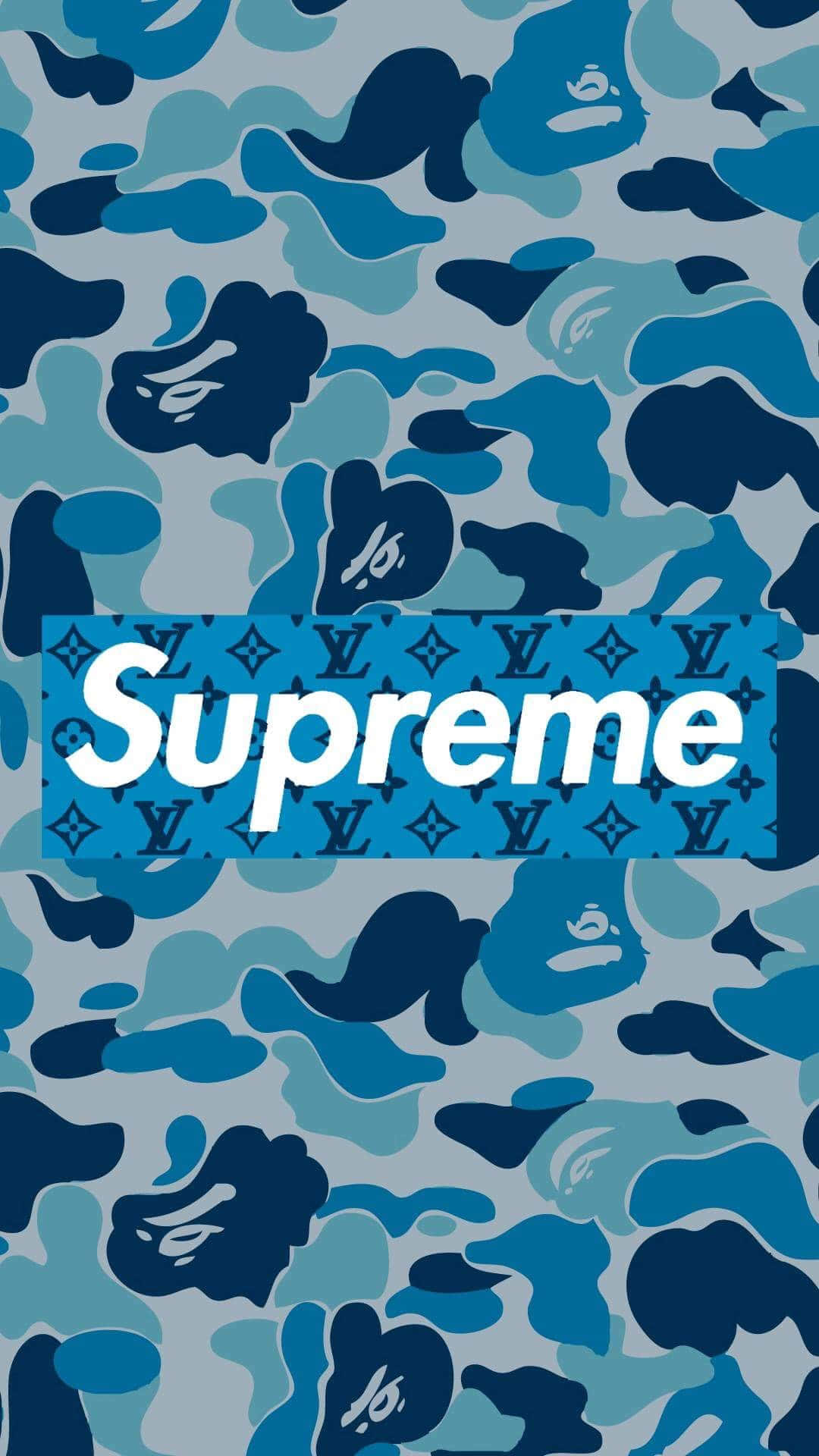 Supreme Camo Wallpaper