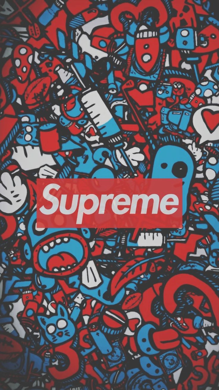 Supreme wallpaper collection for mobile