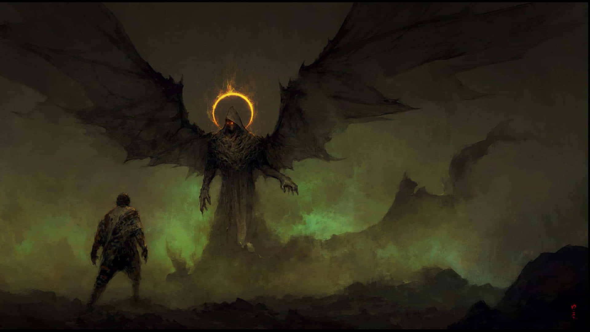 4k Ultra HD Dark Monster Wallpaper