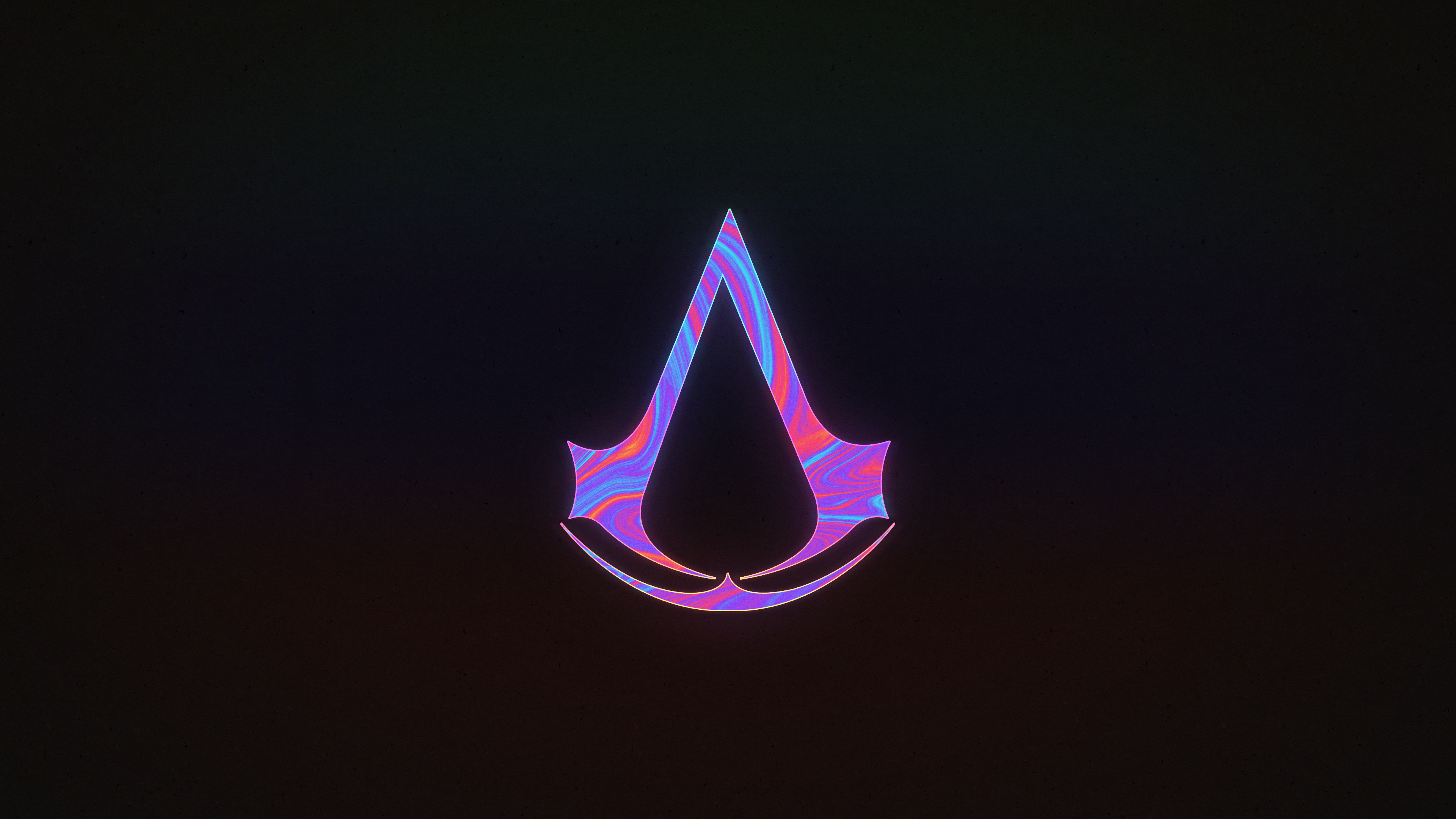 Ink Neon Assasin's Creed Wallpaper