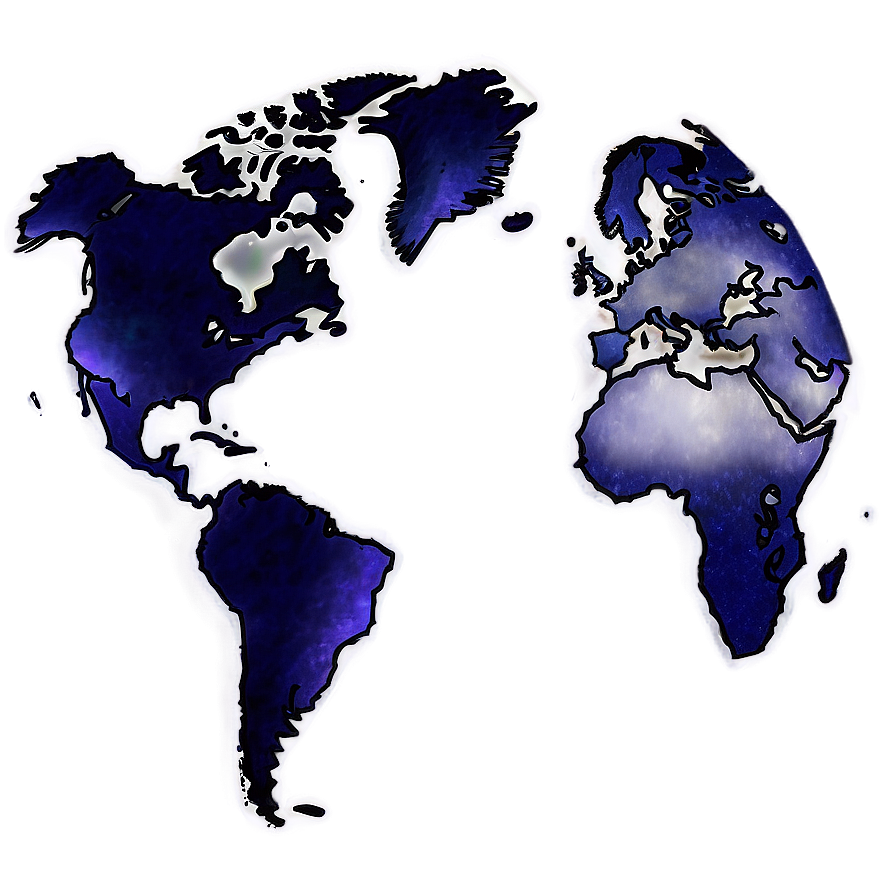 World Map Outline Png Image