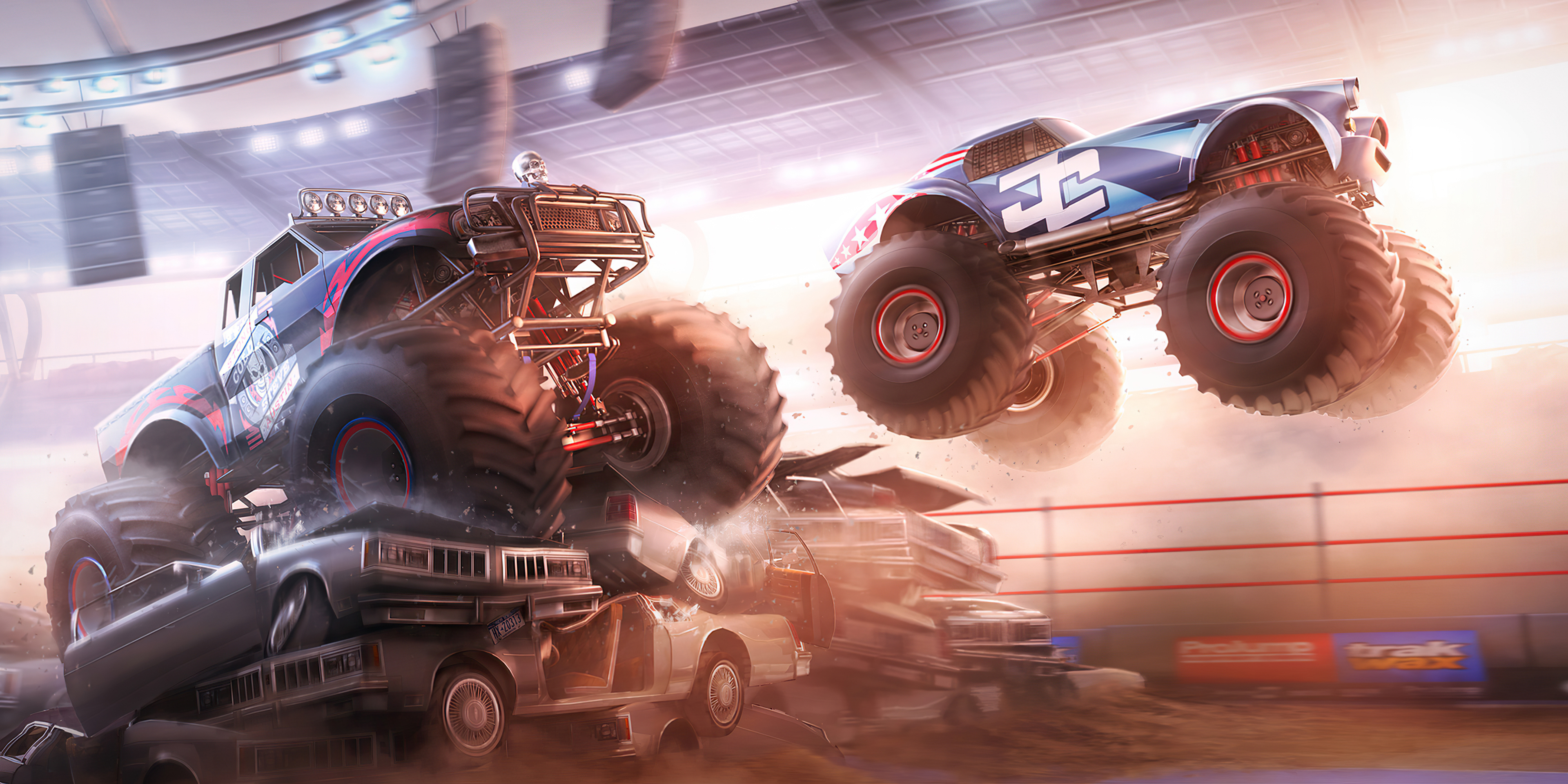 Vehicle Monster Truck HD Wallpaper