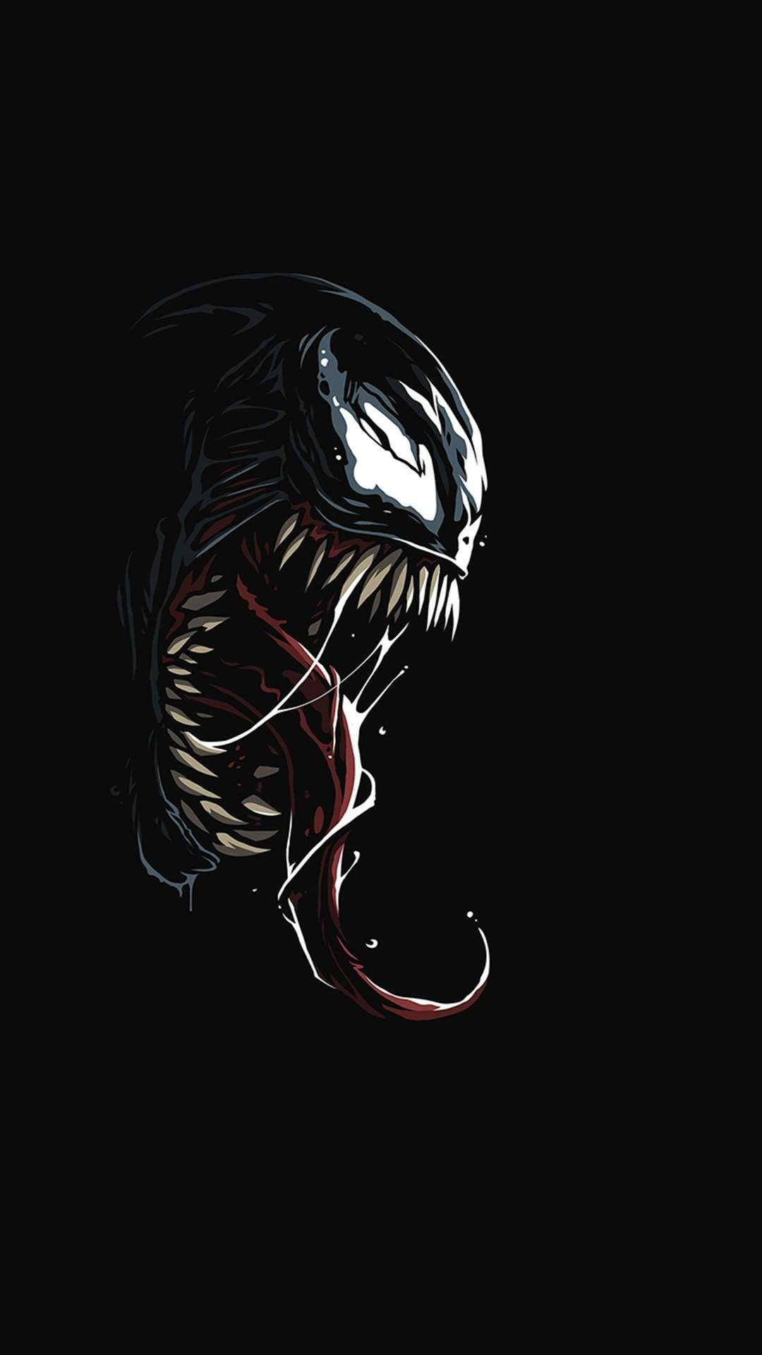 Vector Art Venom iPhone Wallpaper