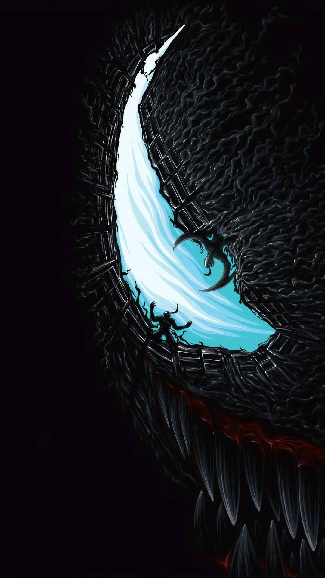 Graphic Art Venom iPhone Wallpaper