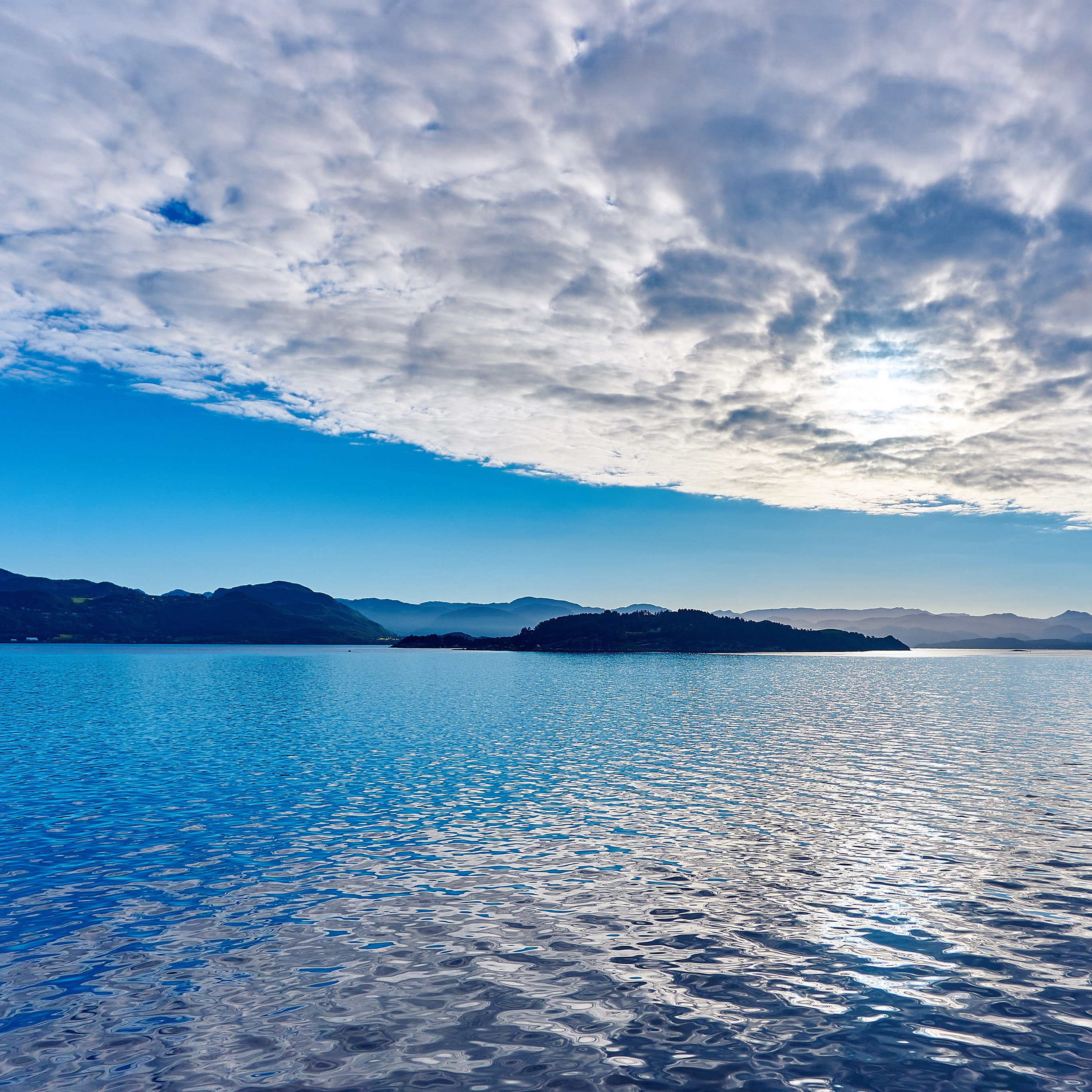Lake Mountain Summer Nature Blue