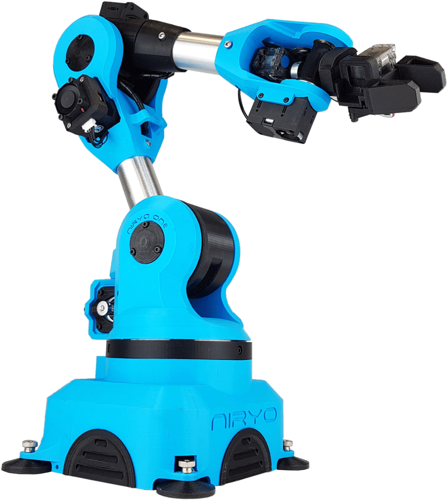 Download Blue Industrial Robot Arm