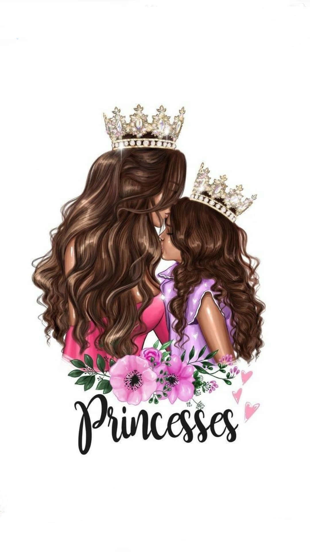 Download Mother And Princess Wallpaper