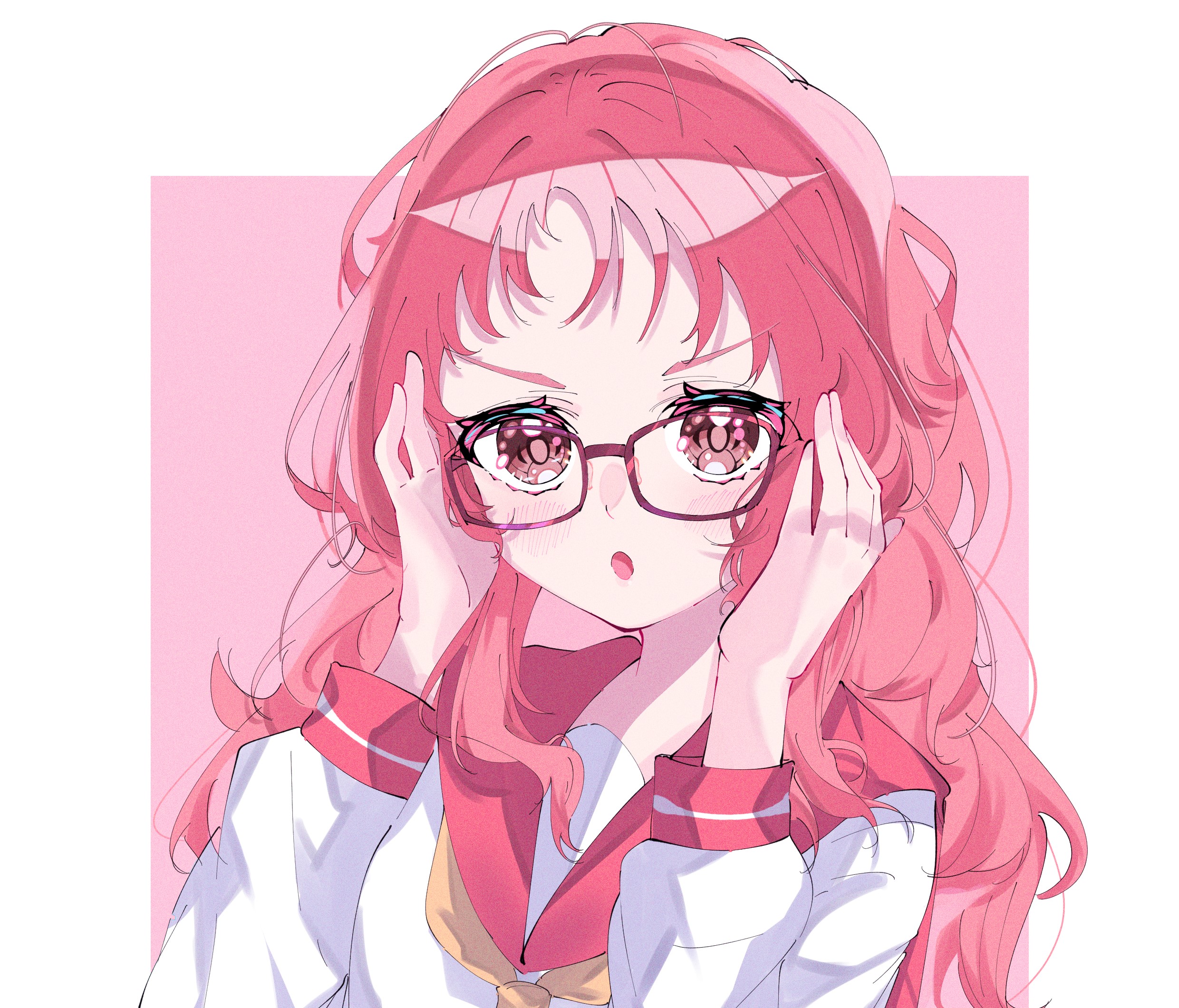 Her Glasses HD Wallpaper