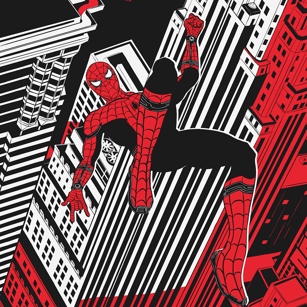 Spiderman Hero Painting Marvel Art