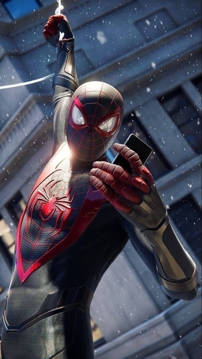 Black Spiderman 4k Wallpaper