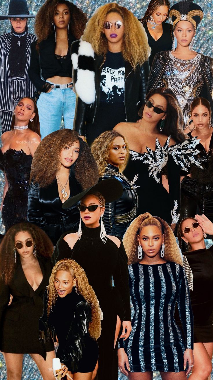 Beyoncé collage wallpaper