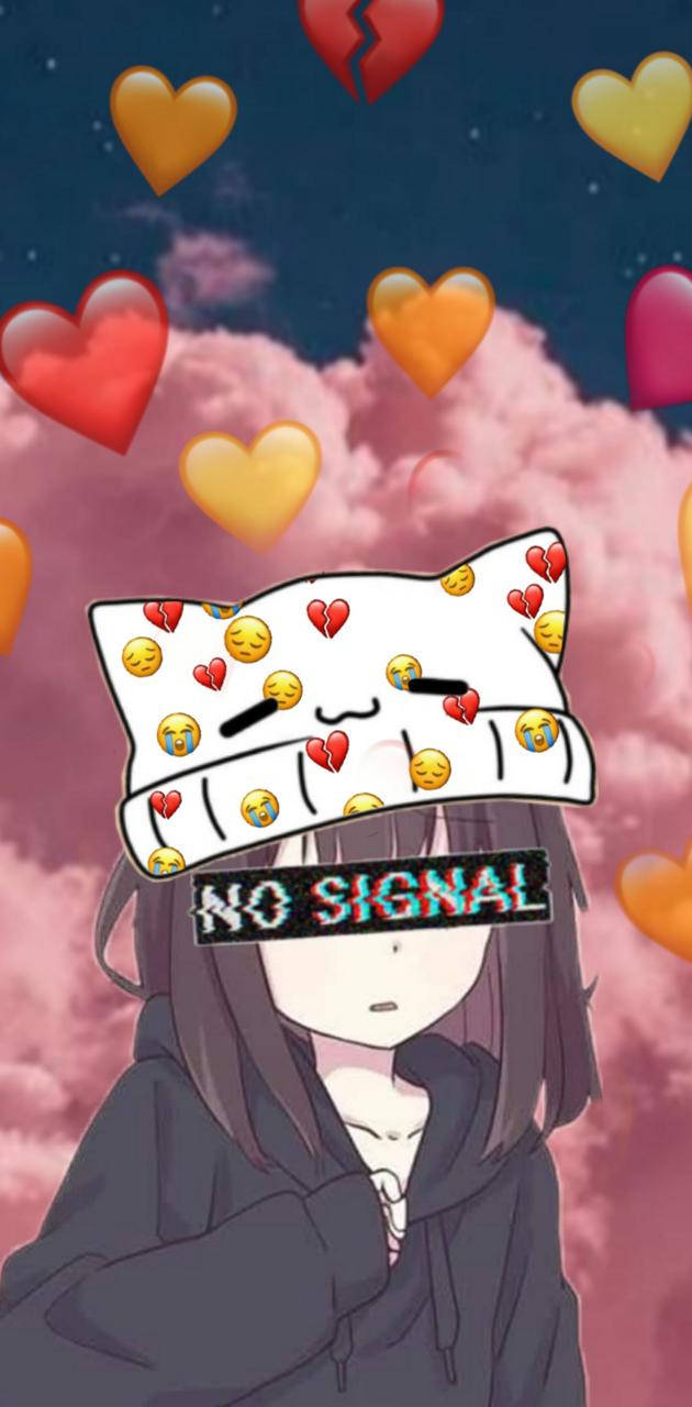 Download Sad PFP Of Cap Girl Wallpaper