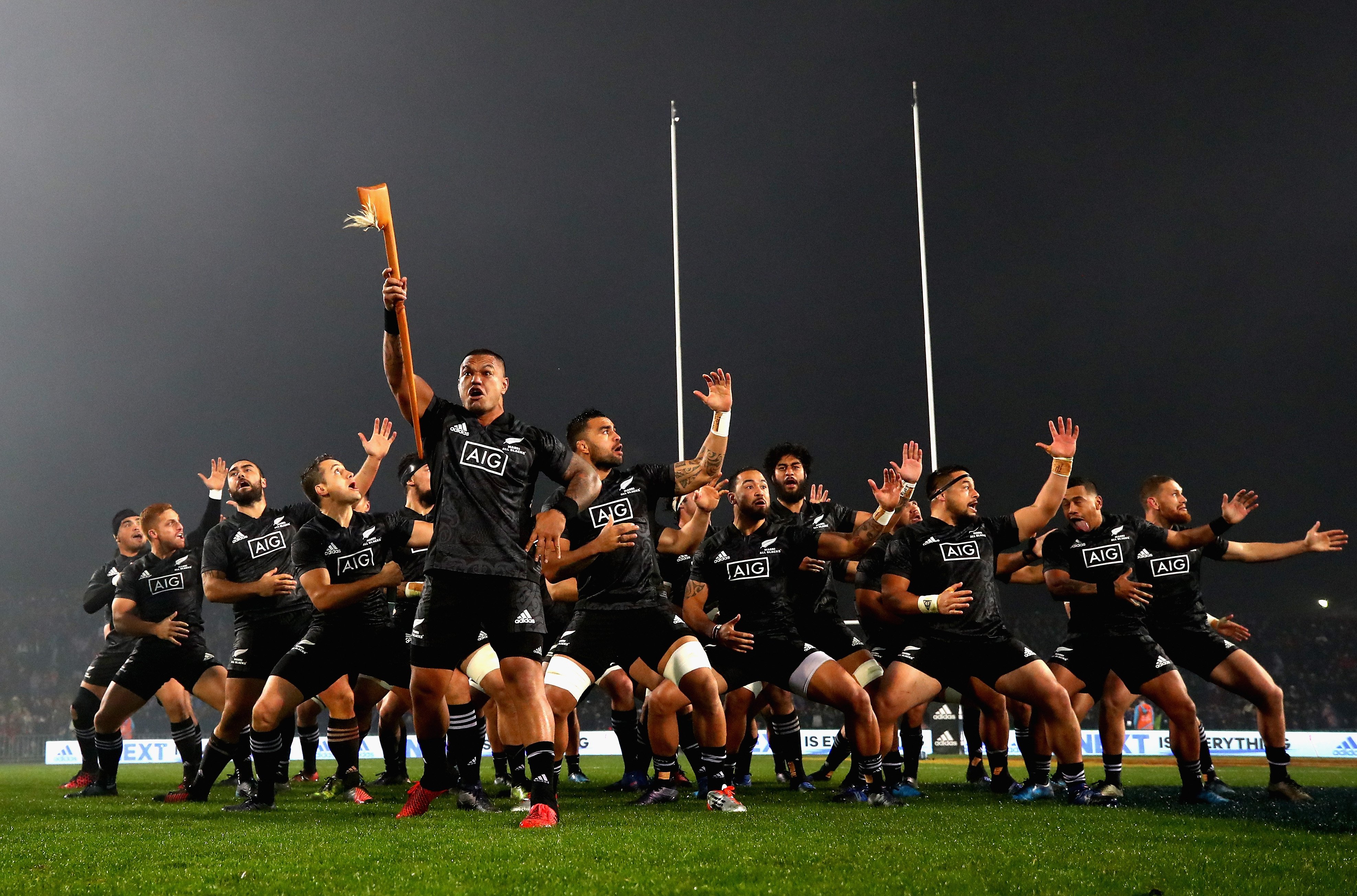 haka prior to playing